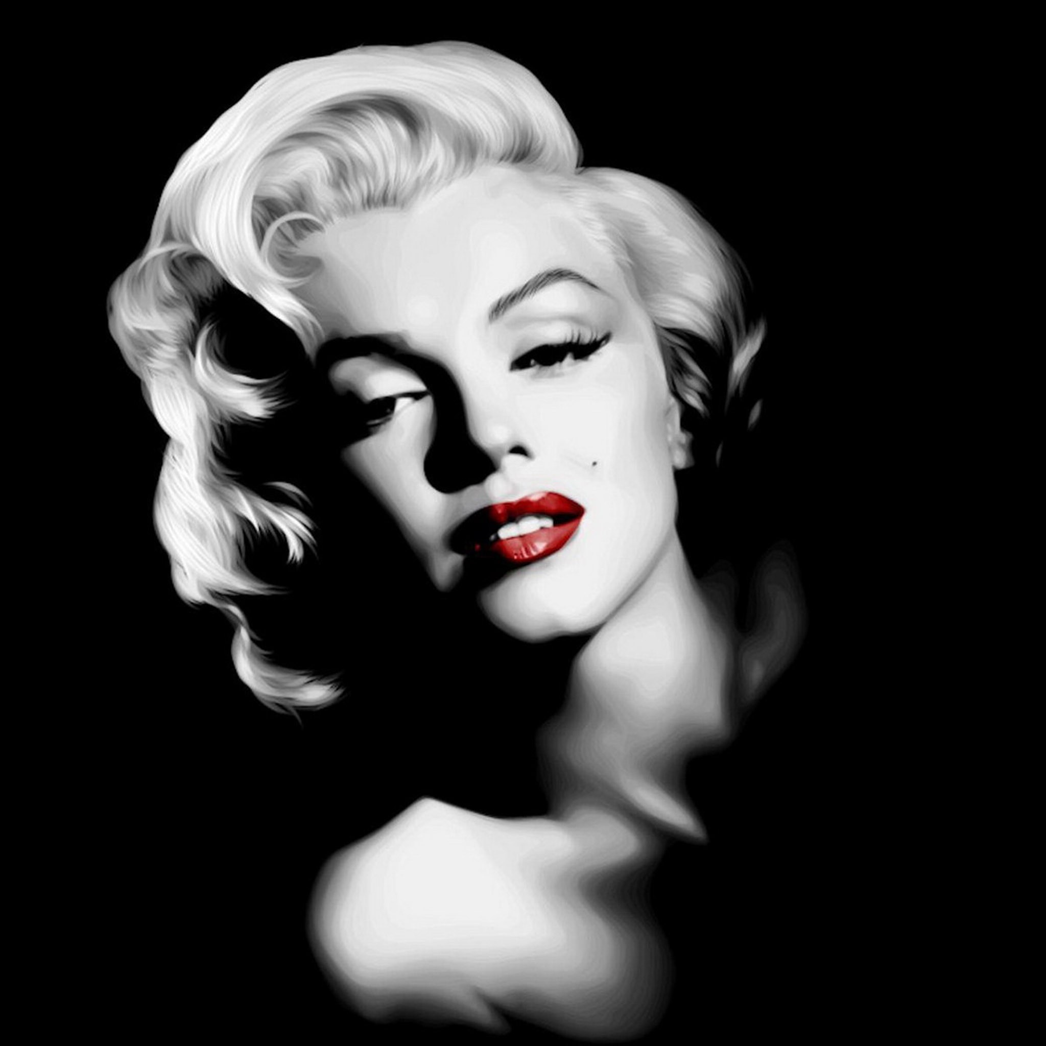 Marilyn Monroe, Classic desktop wallpaper, Quality images, Live wallpaper collection, 2050x2050 HD Phone