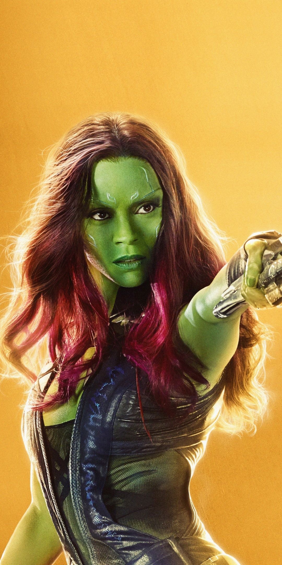 Gamora, Guardians of the Galaxy, Avengers Infinity War, Marvel, 1080x2160 HD Handy