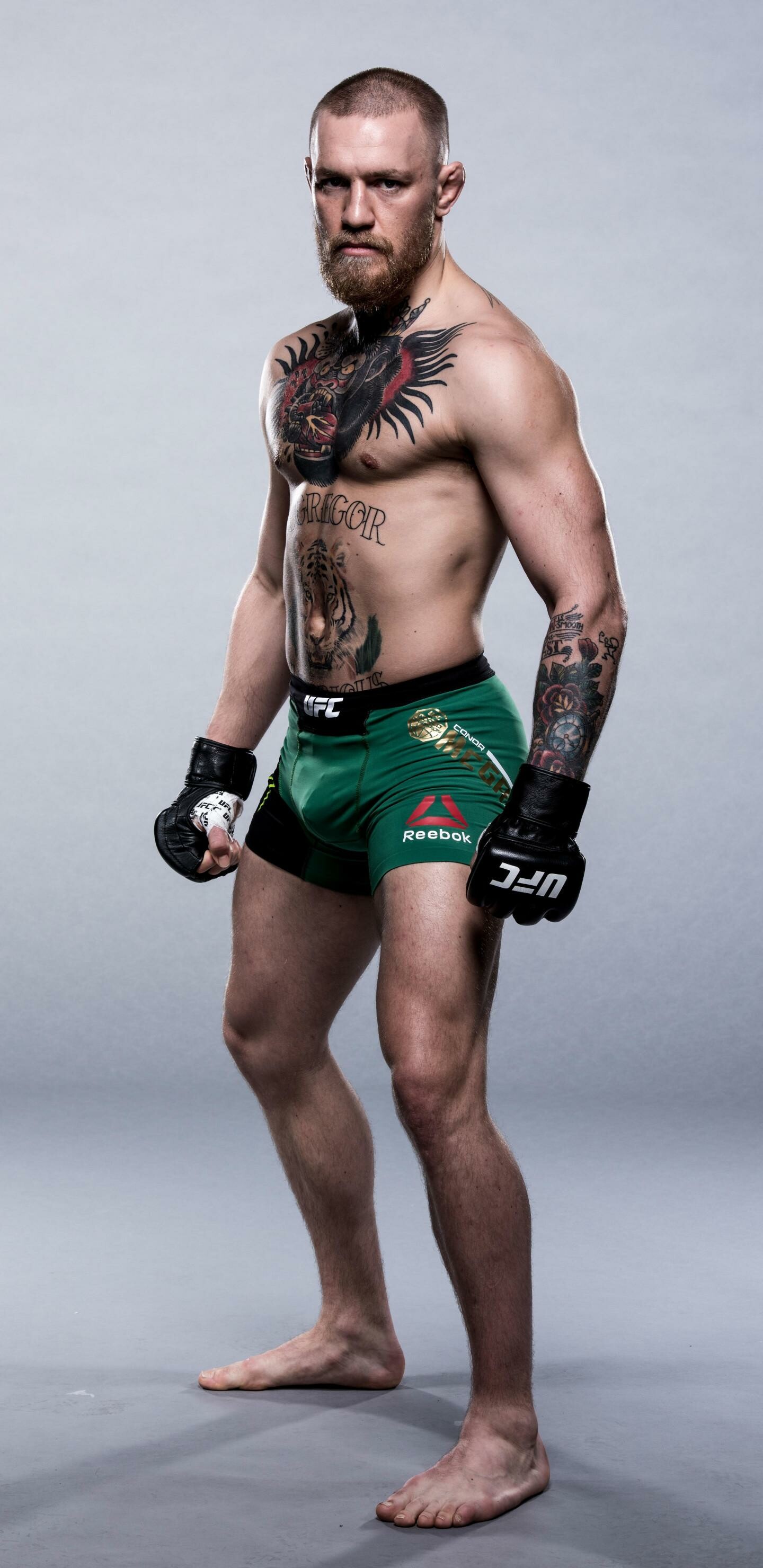 Conor McGregor: He had his first professional MMA bout, defeating Gary Morris on 9 March 2008. 1440x2960 HD Wallpaper.