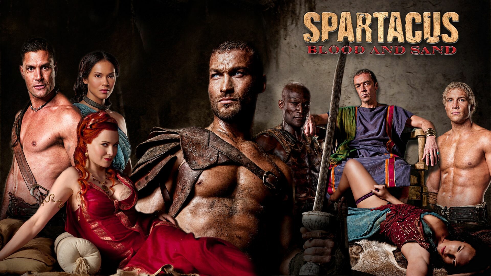 Spartacus: Blood and Sand: An American historical drama television franchise created by Steven S. DeKnight. 1920x1080 Full HD Wallpaper.