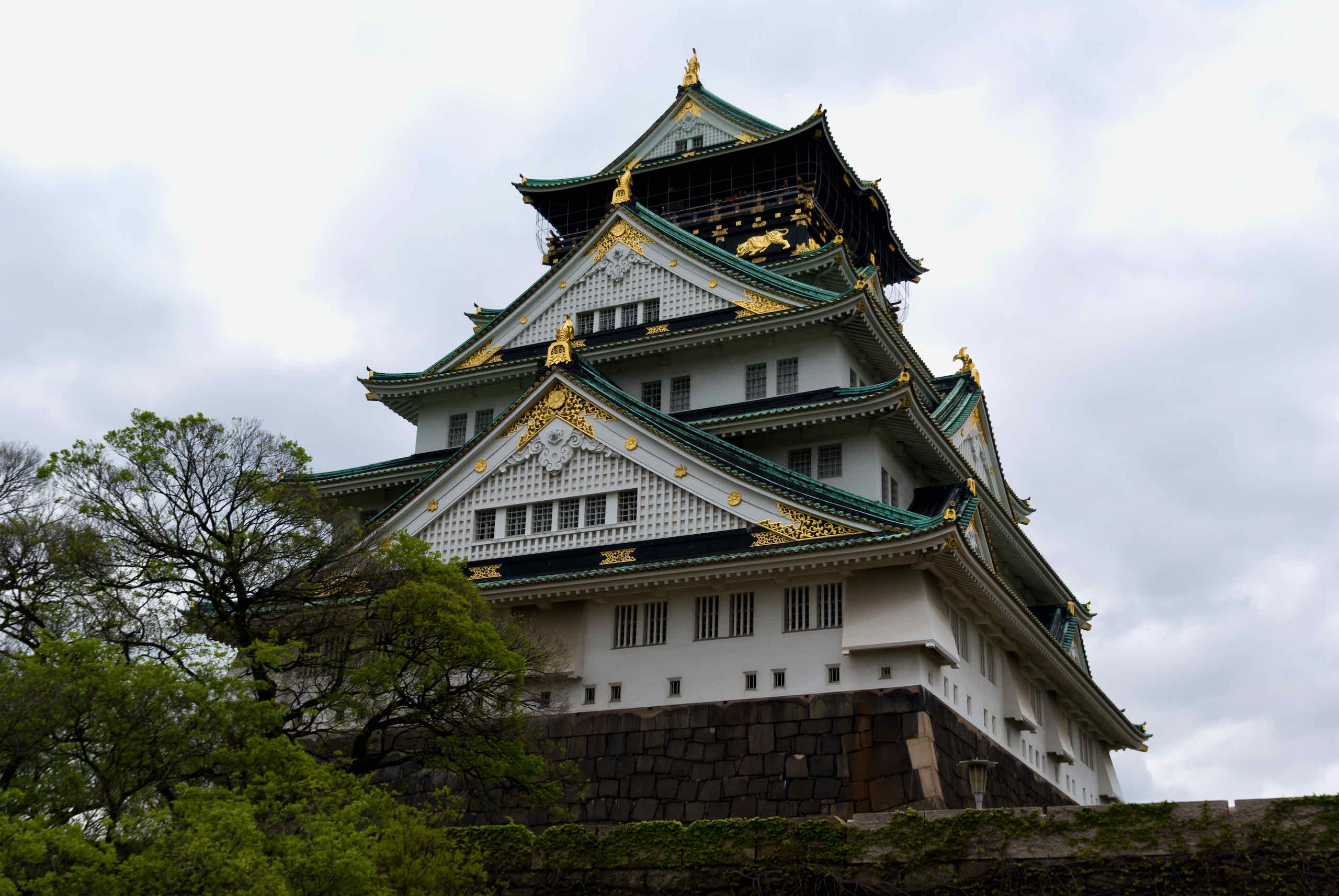 Osaka Castle, Japan, Osaka Castle, 2560x1720 HD Desktop