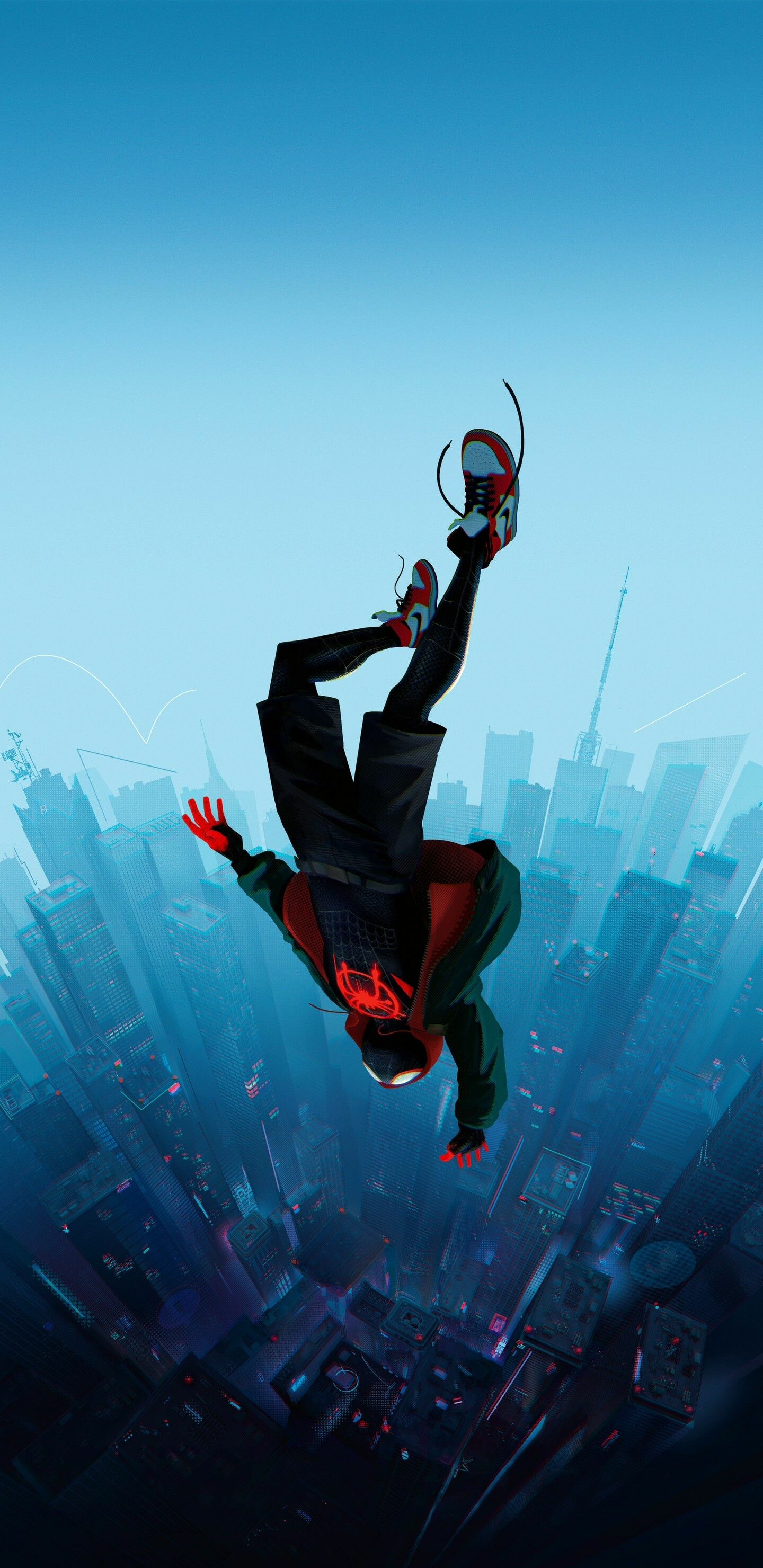 Spider-Man: Into the Spider-Verse: Miles Morales, Movies, Animated feature. 1440x2960 HD Background.