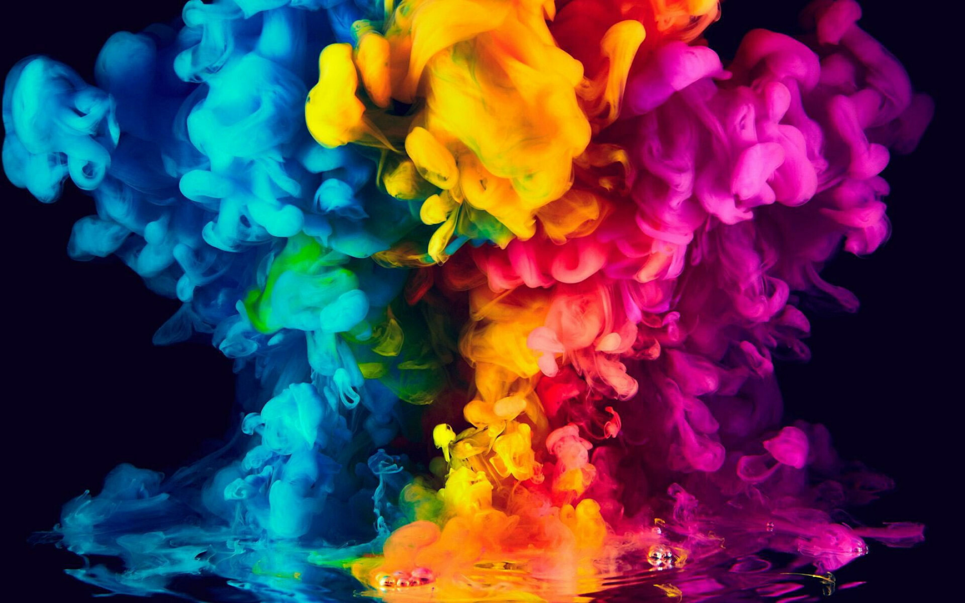 Rainbow Colors: Abstract, Different shades, Creative arts. 1920x1200 HD Background.