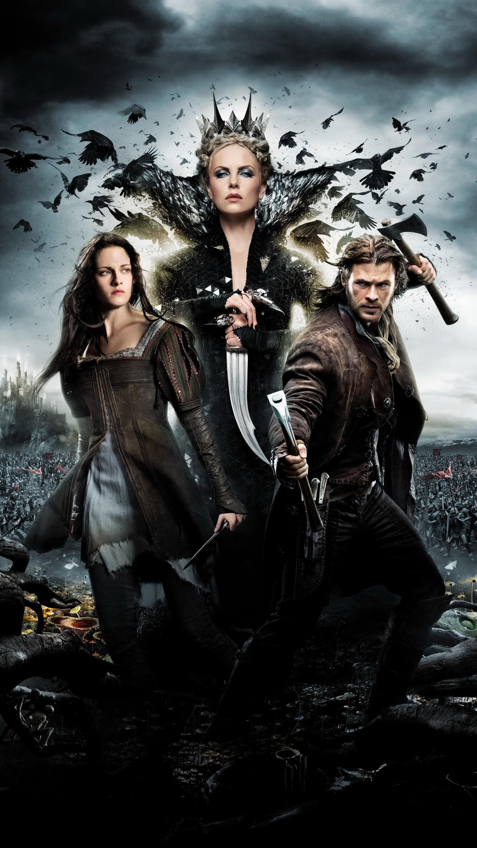 Snow White and the Huntsman, Phone wallpaper, Movie mania, Coolest films, 1540x2740 HD Handy