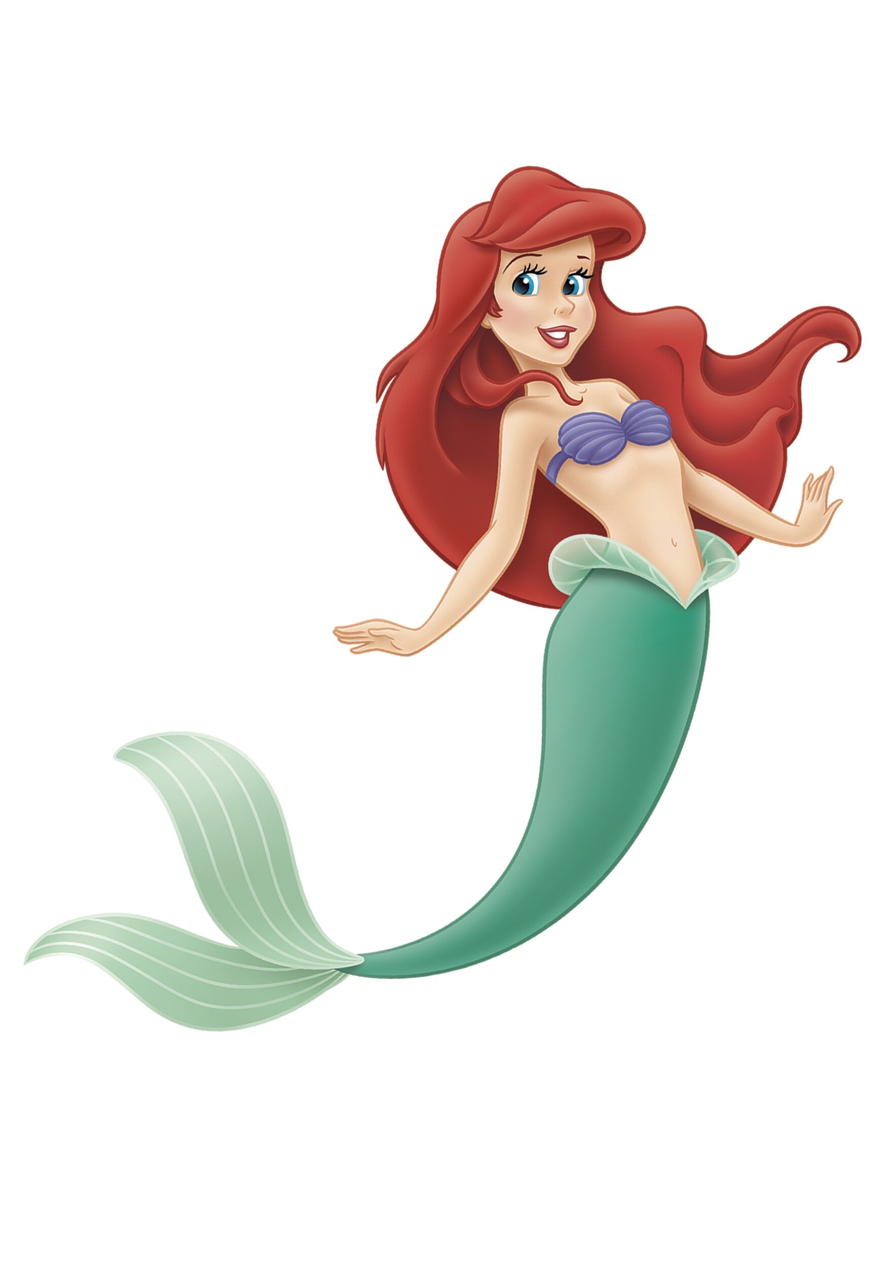 The Little Mermaid: Ariel, the 16-year-old mermaid princess of Atlantica, Movie. 1750x2500 HD Wallpaper.