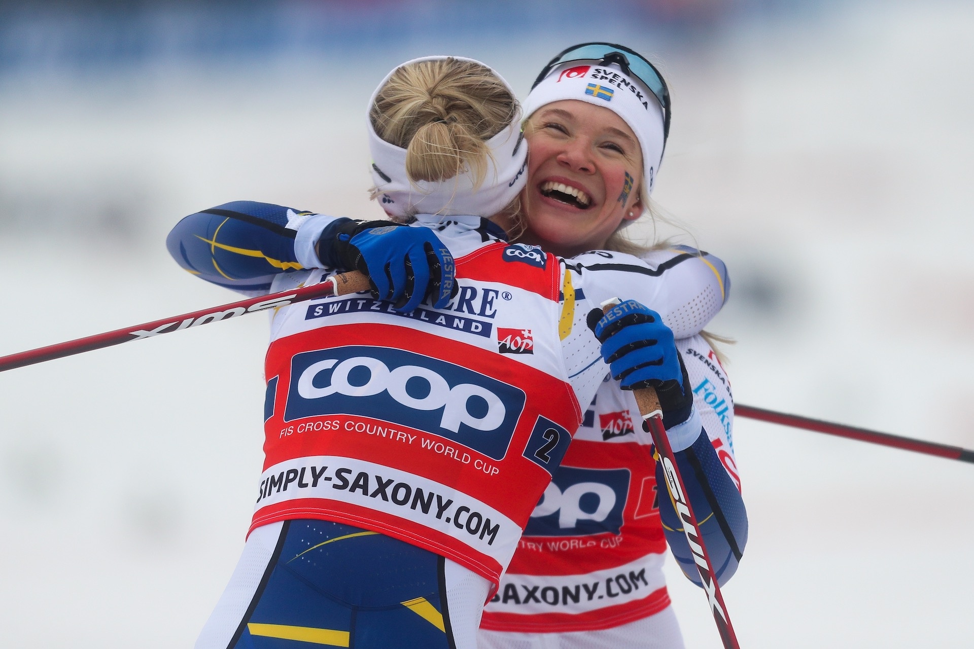 Jonna Sundling, Swedish team, Olympic sprint, Pro Cross-Country Skiing, 1920x1280 HD Desktop
