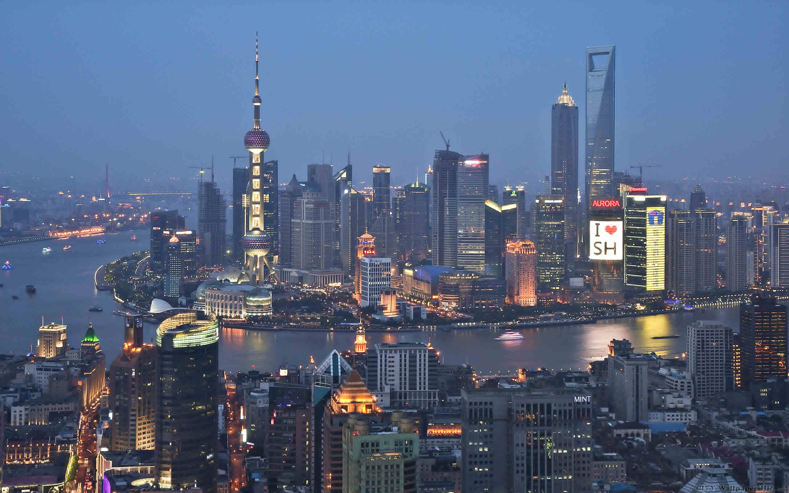 Luxury Shanghai, Widescreen wallpapers, Mobile phones, 2560x1600 HD Desktop
