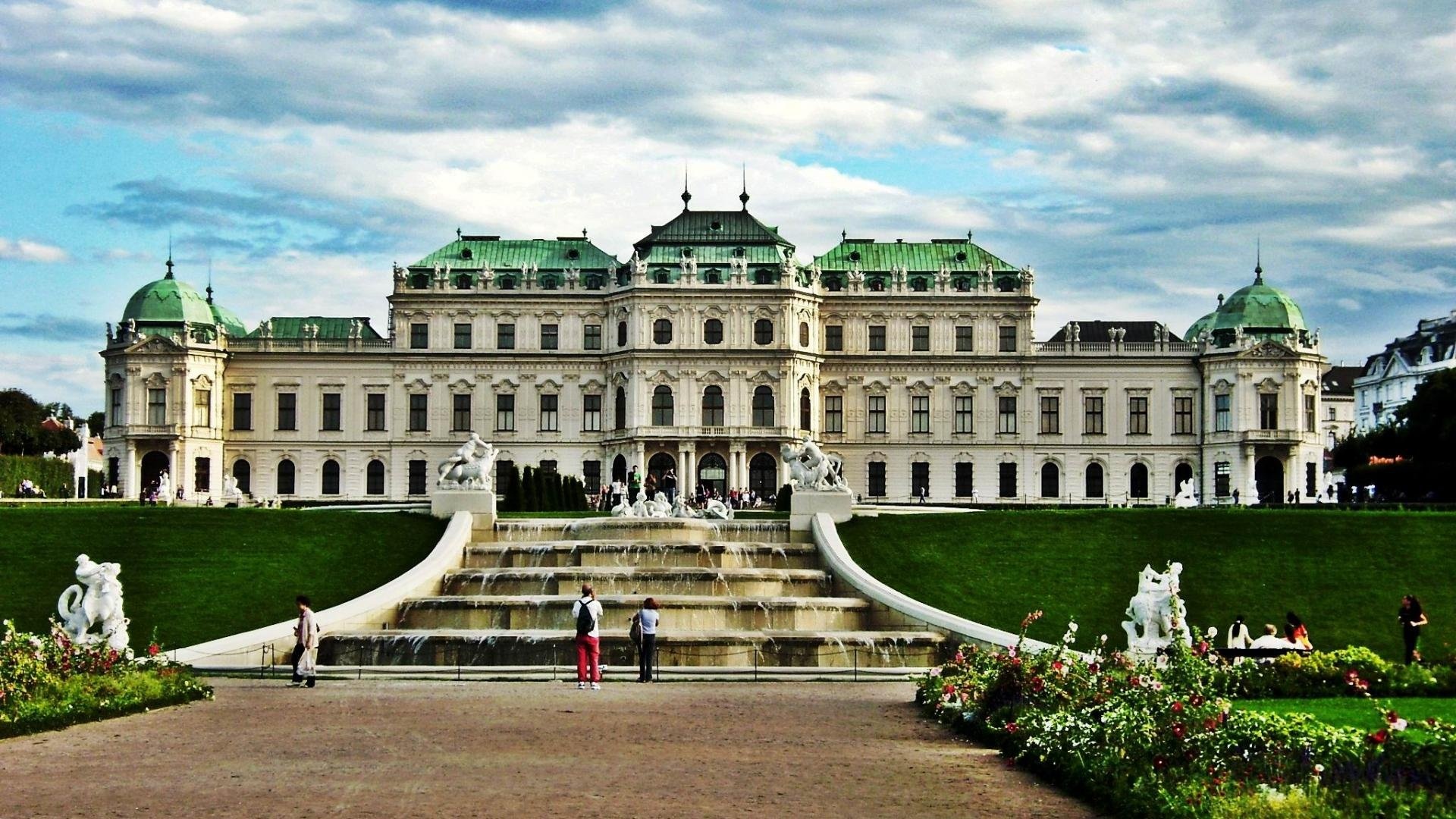 Austria: A home to numerous palaces, including Schonbrunn Palace in Vienna. 1920x1080 Full HD Wallpaper.