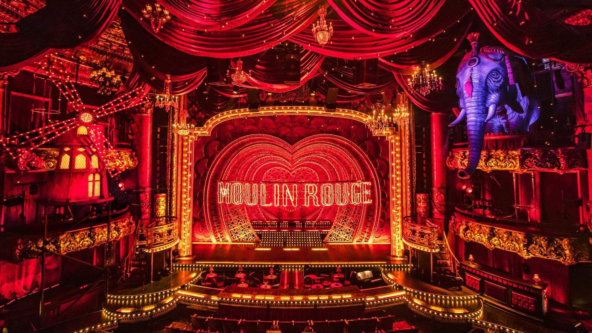 Moulin Rouge, Spectacular musical, Baz Luhrmann, Bohemian revolution, 1920x1080 Full HD Desktop