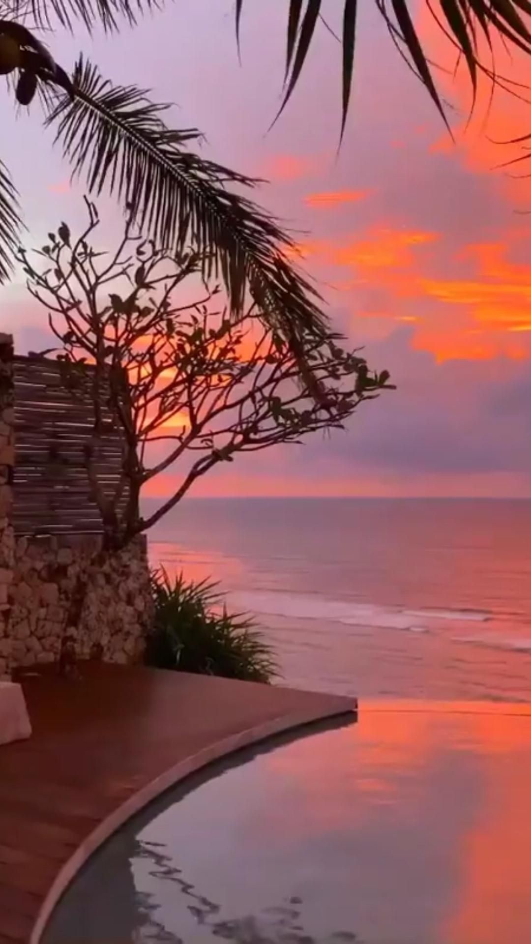 A normal evening in Bali, Aesthetics guide, Tranquil vibes, Memorable experiences, 1080x1920 Full HD Phone