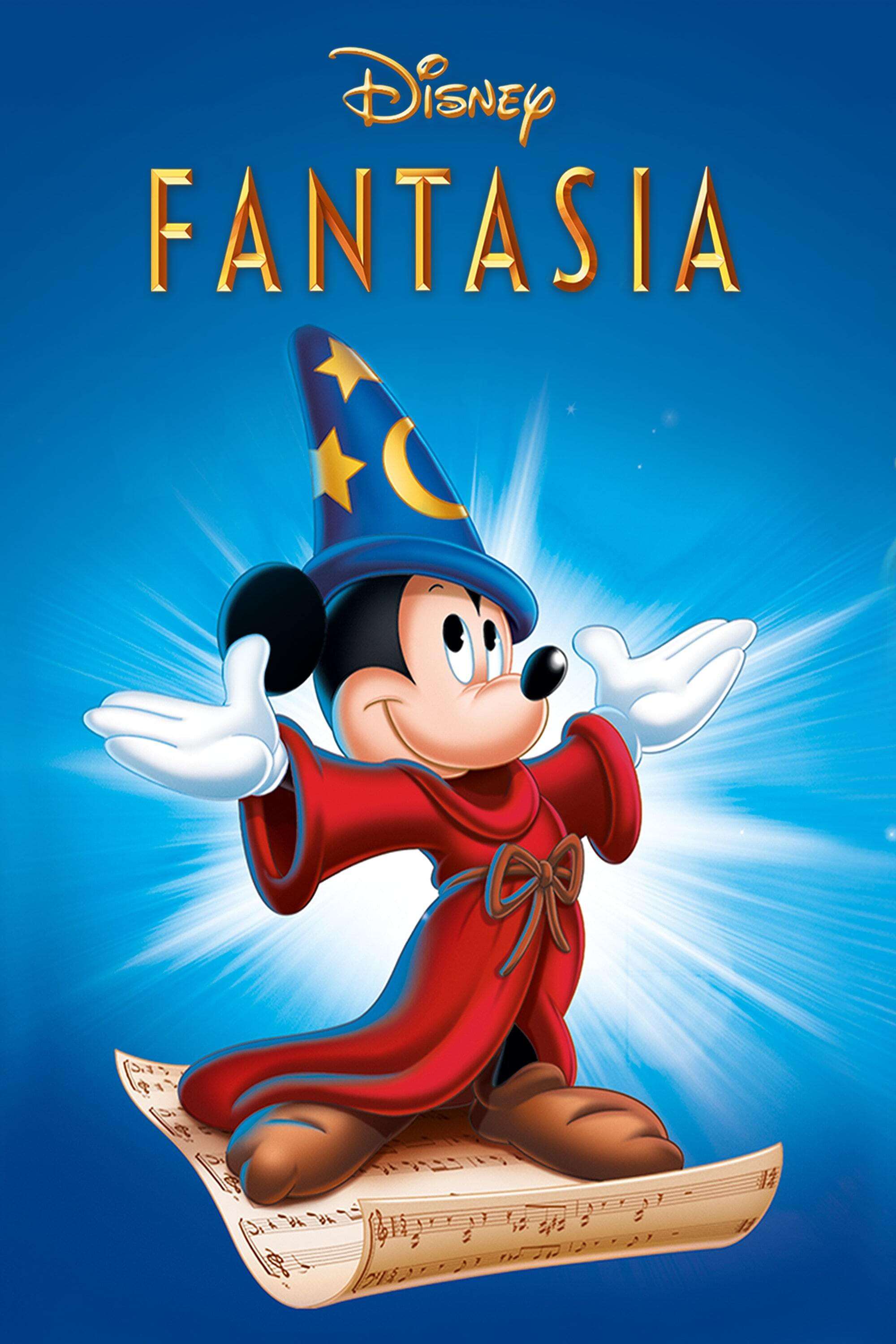 Mickey Mouse, Fantasia 1940, Posters, Classic Disney, 2000x3000 HD Phone