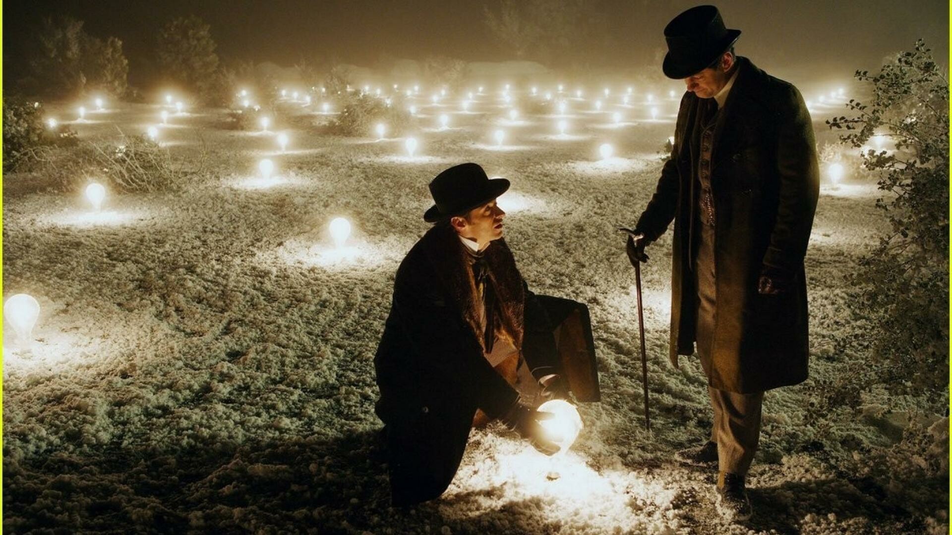 The Prestige: The film was released on October 20, 2006, Hugh Jackman and Andy Serkis. 1920x1080 Full HD Wallpaper.