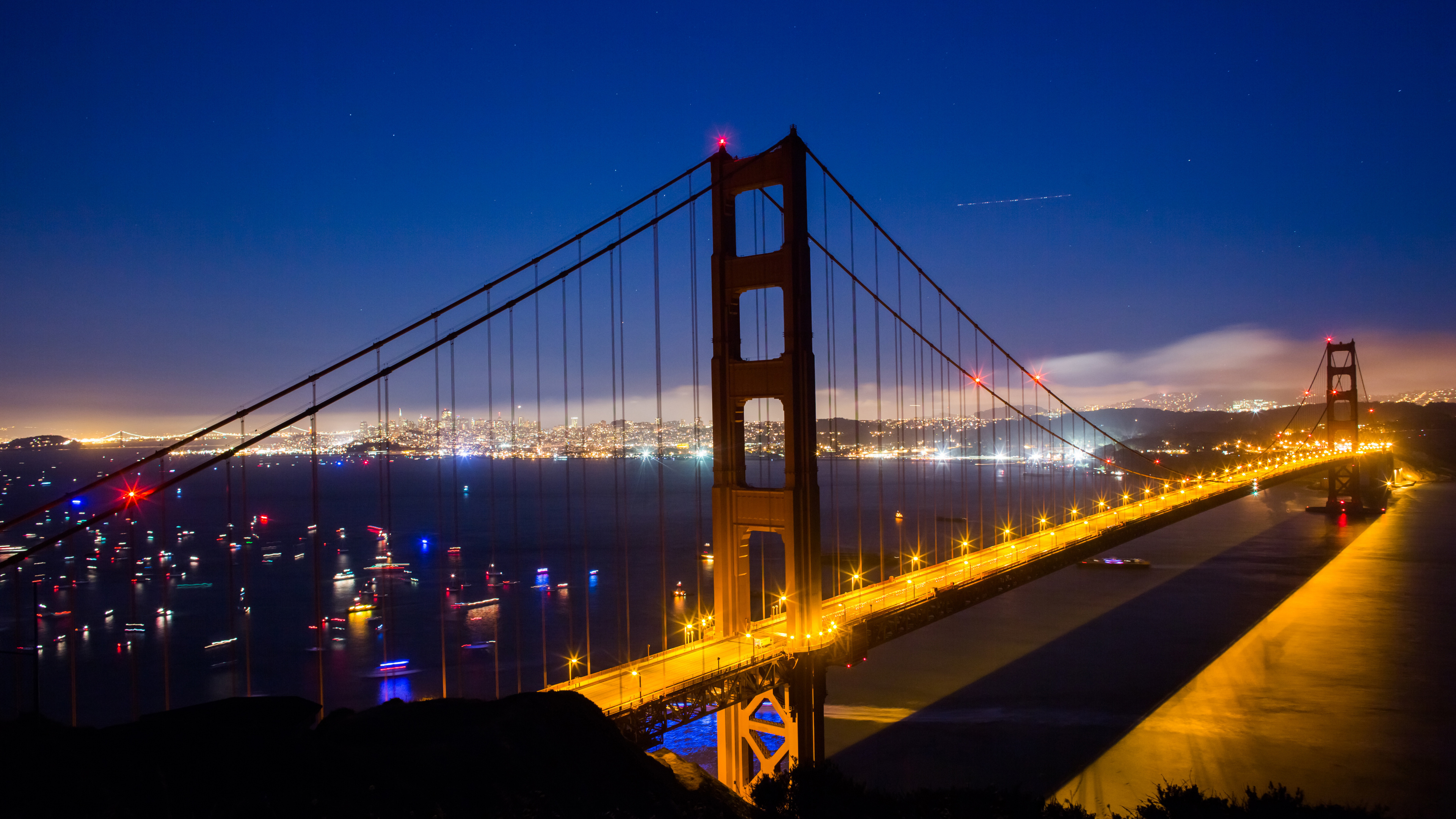 Golden Gate Bridge, 4K Ultra HD, Download wallpapers, Wallpaper free, 3840x2160 4K Desktop
