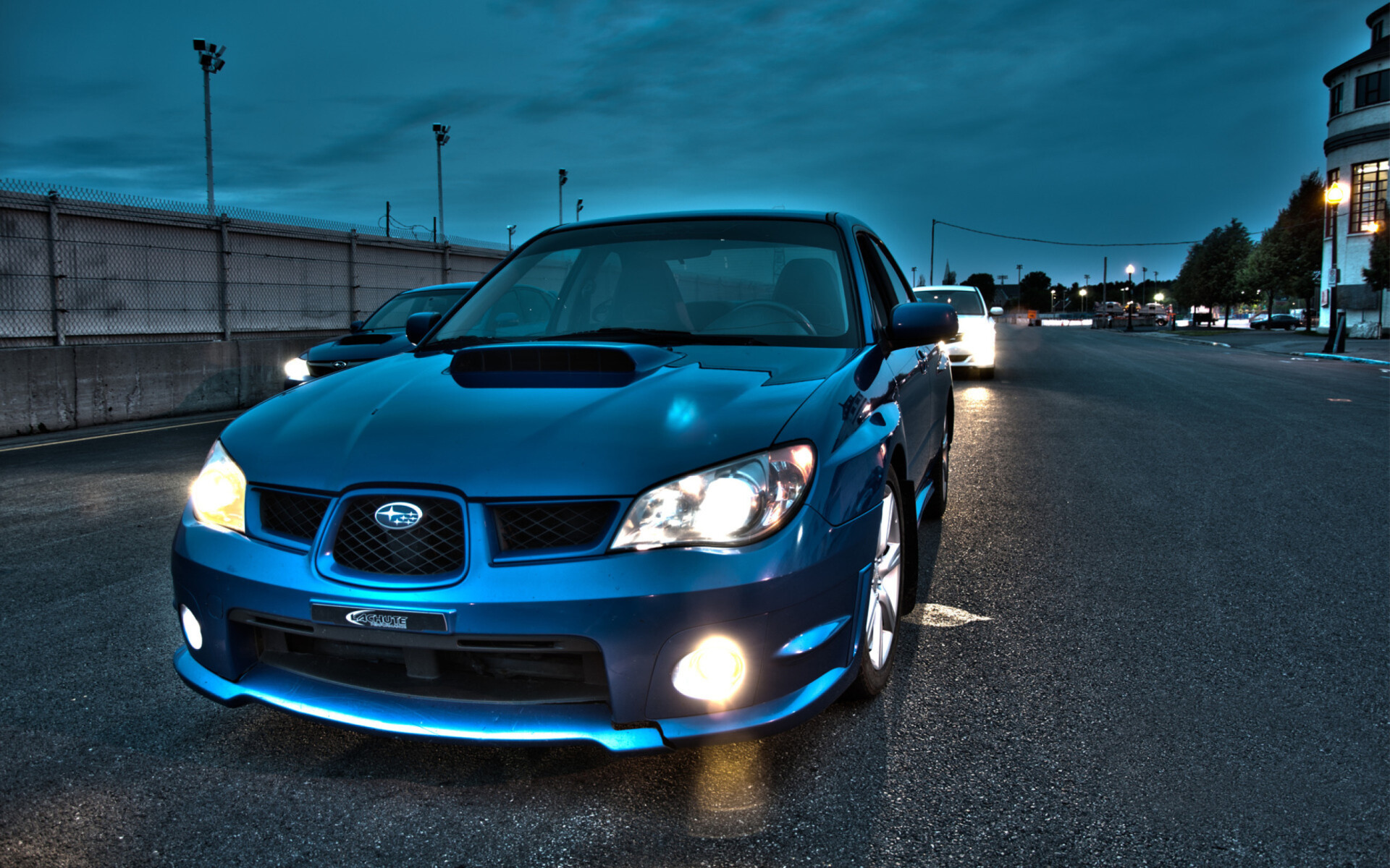 Subaru: An all-wheel drive automobile, It is available as a sedan or wagon. 1920x1200 HD Background.