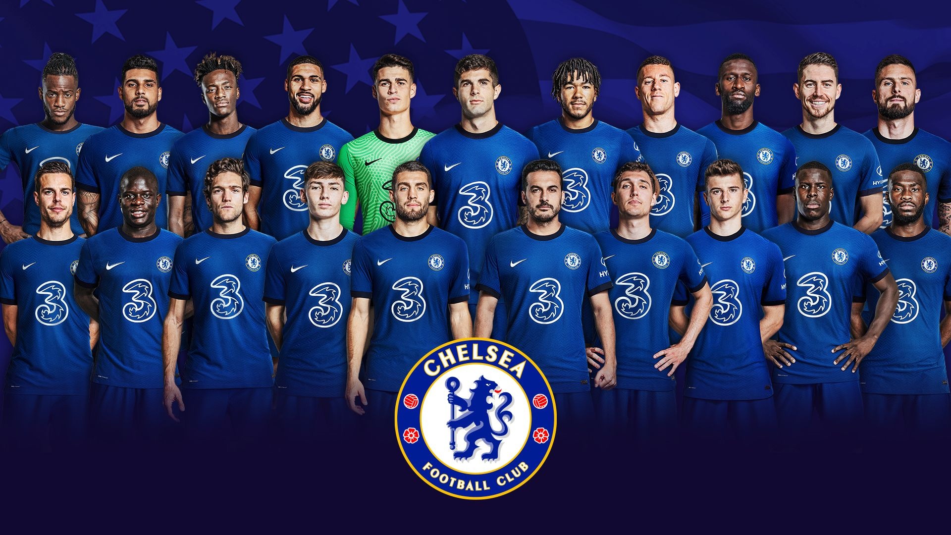 Chelsea: Known for winning the UEFA Champions League for a second time in 2021 with a 1-0 victory over Manchester City in Porto. 1920x1080 Full HD Wallpaper.