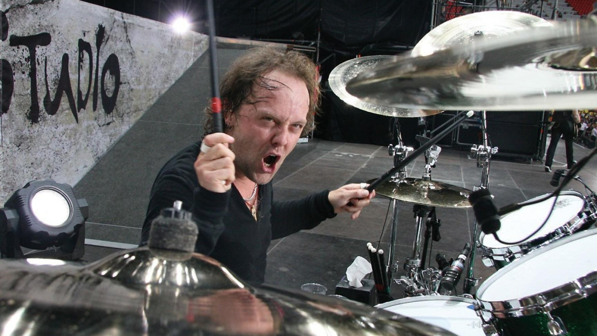 Lars Ulrich, Rockstar wallpapers, Metallica drummer, Rock legend, 1920x1080 Full HD Desktop