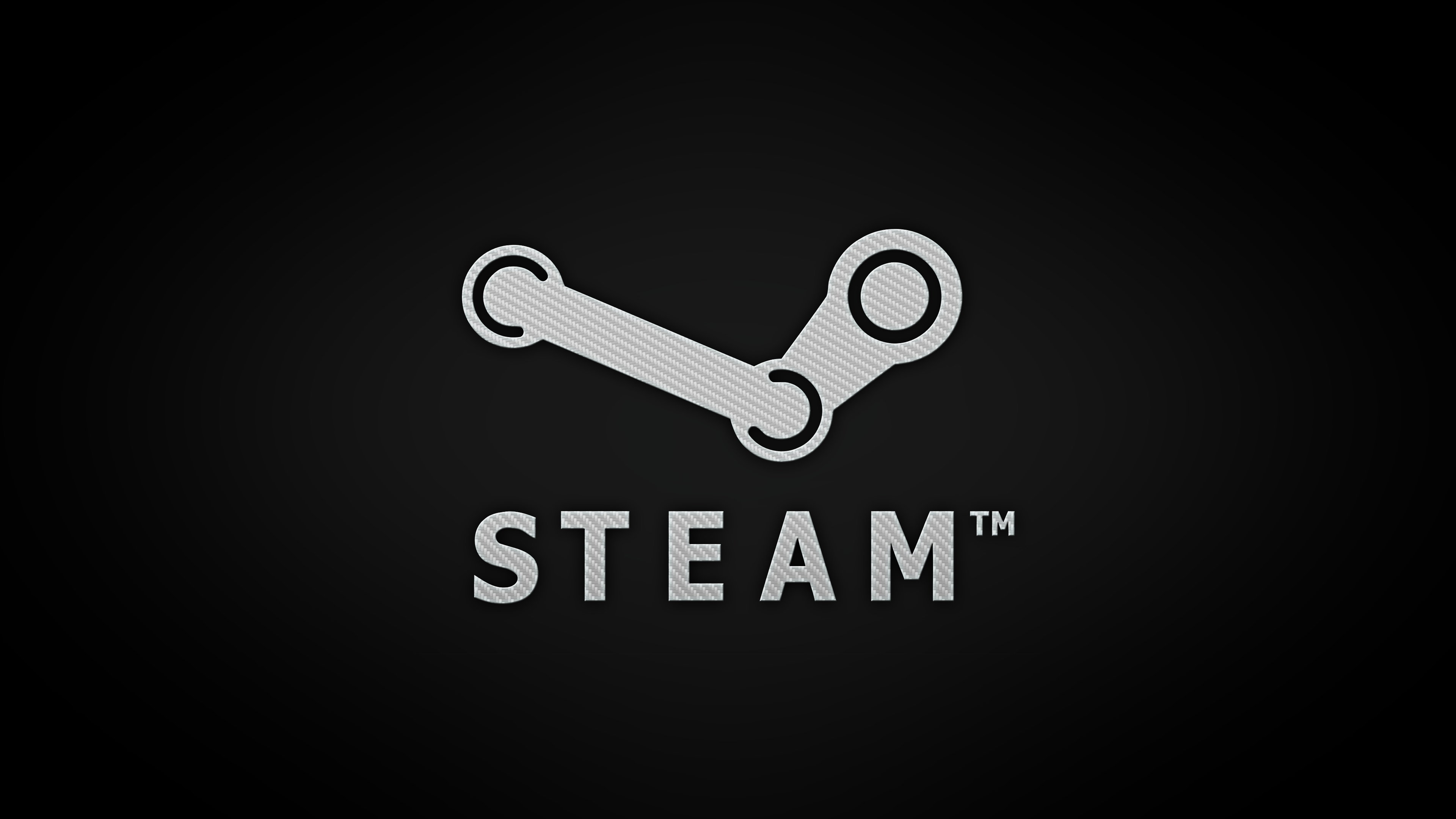 Steam: A digital platform created by Valve Corporation to serve as a distributor of PC games. 3840x2160 4K Background.