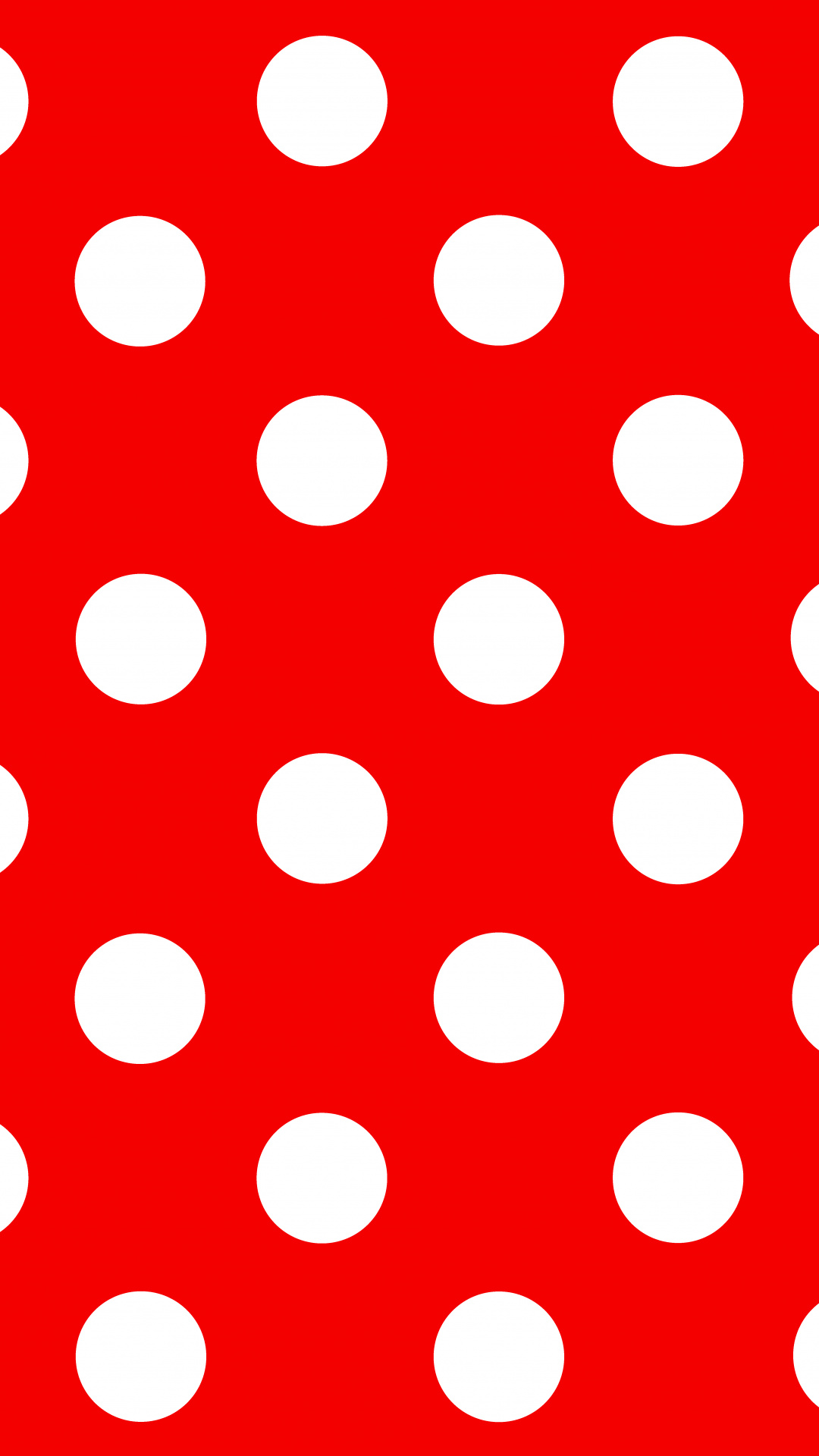 Polka Dot, Red and white theme, Classic and timeless, Elegant simplicity, 1080x1920 Full HD Phone