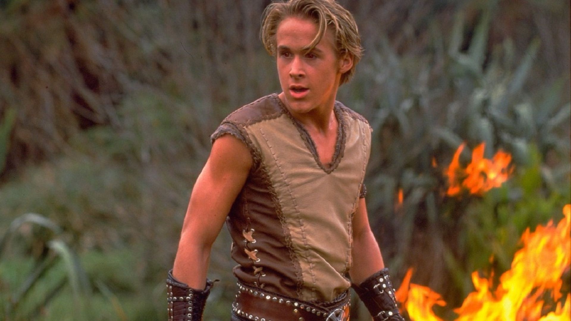 Hercules: The Legendary Journeys (TV Series): Ryan Gosling as the leading character in the Young Hercules spin-off. 1920x1080 Full HD Background.