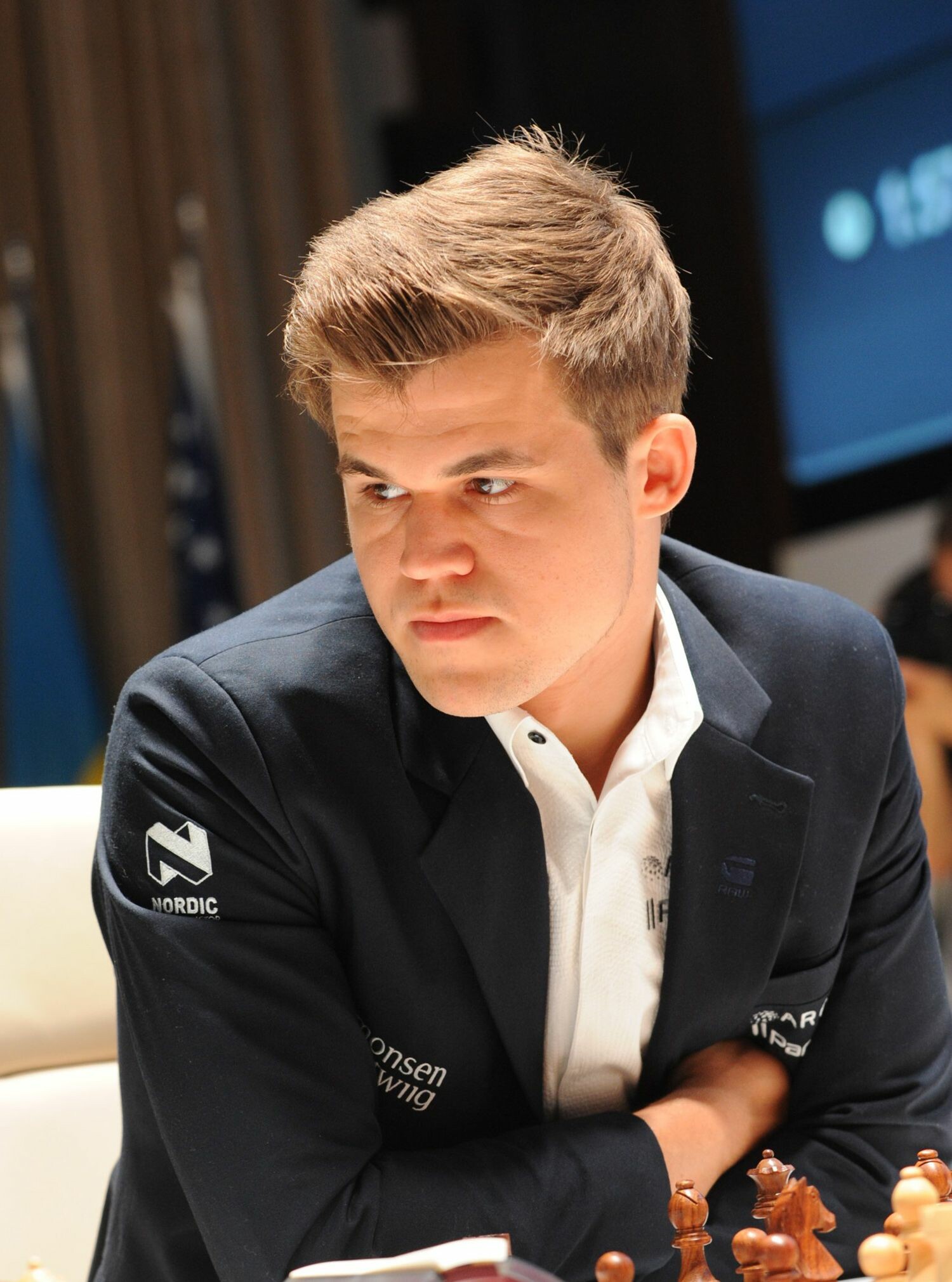 Magnus Carlsen: Has held the No. 1 position in the FIDE world chess rankings since 1 July 2011. 1500x2030 HD Background.