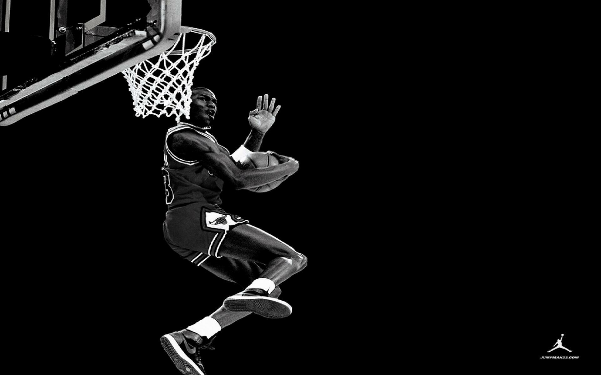Michael Jordan: The National Basketball Association's Rookie of the Year 1984-85. 1920x1200 HD Background.