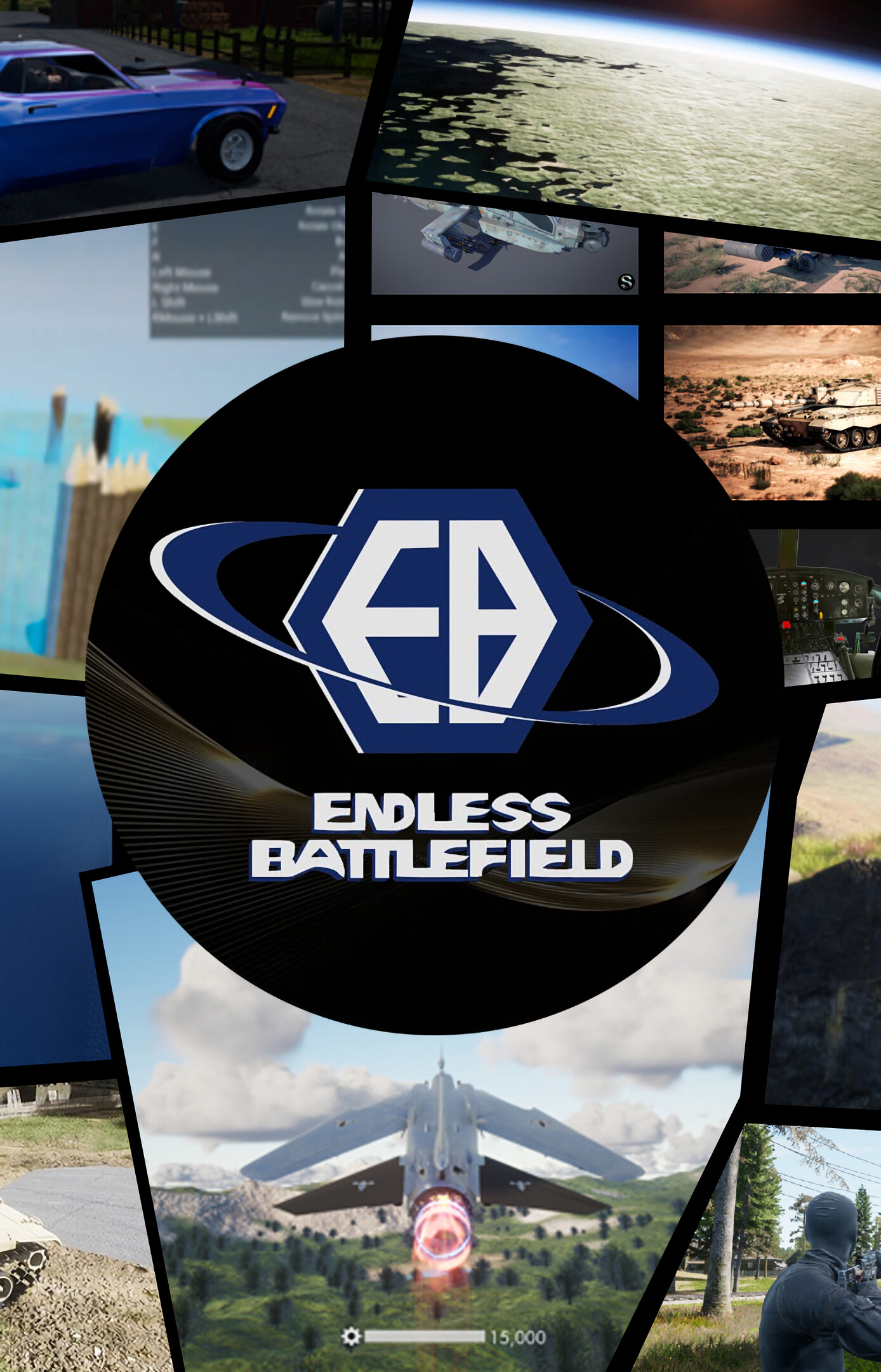 Endless Battlefield (Game): A SandBox military game built on UE Engine, EB Team. 1390x2160 HD Wallpaper.