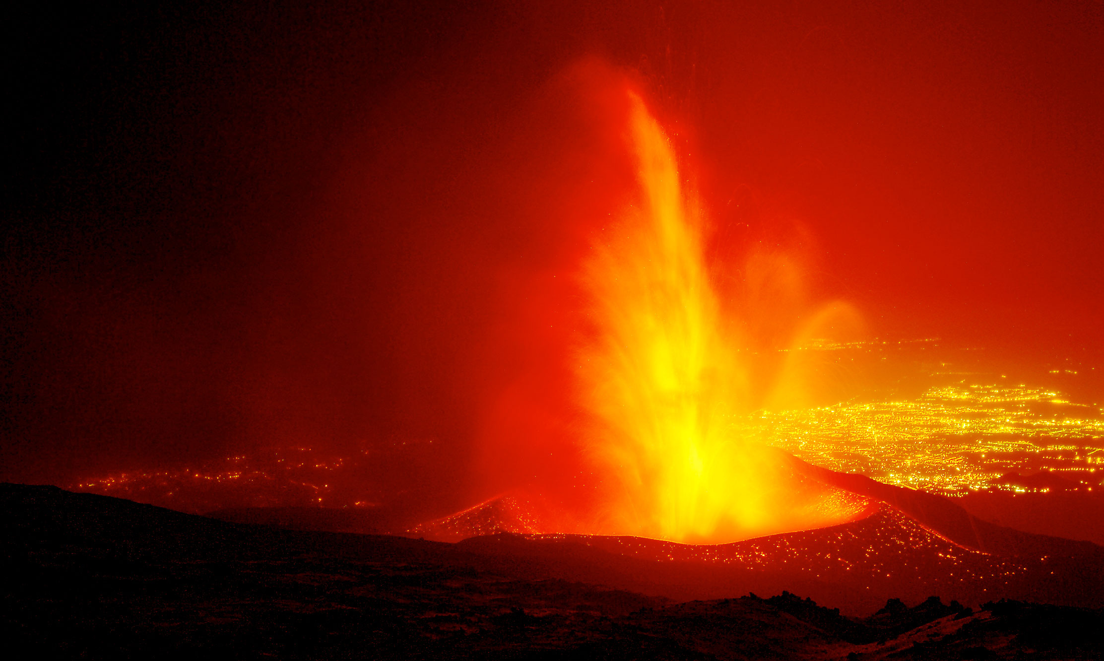 Mount Etna, Stunning photos, Captivating beauty, High-definition, 2230x1340 HD Desktop