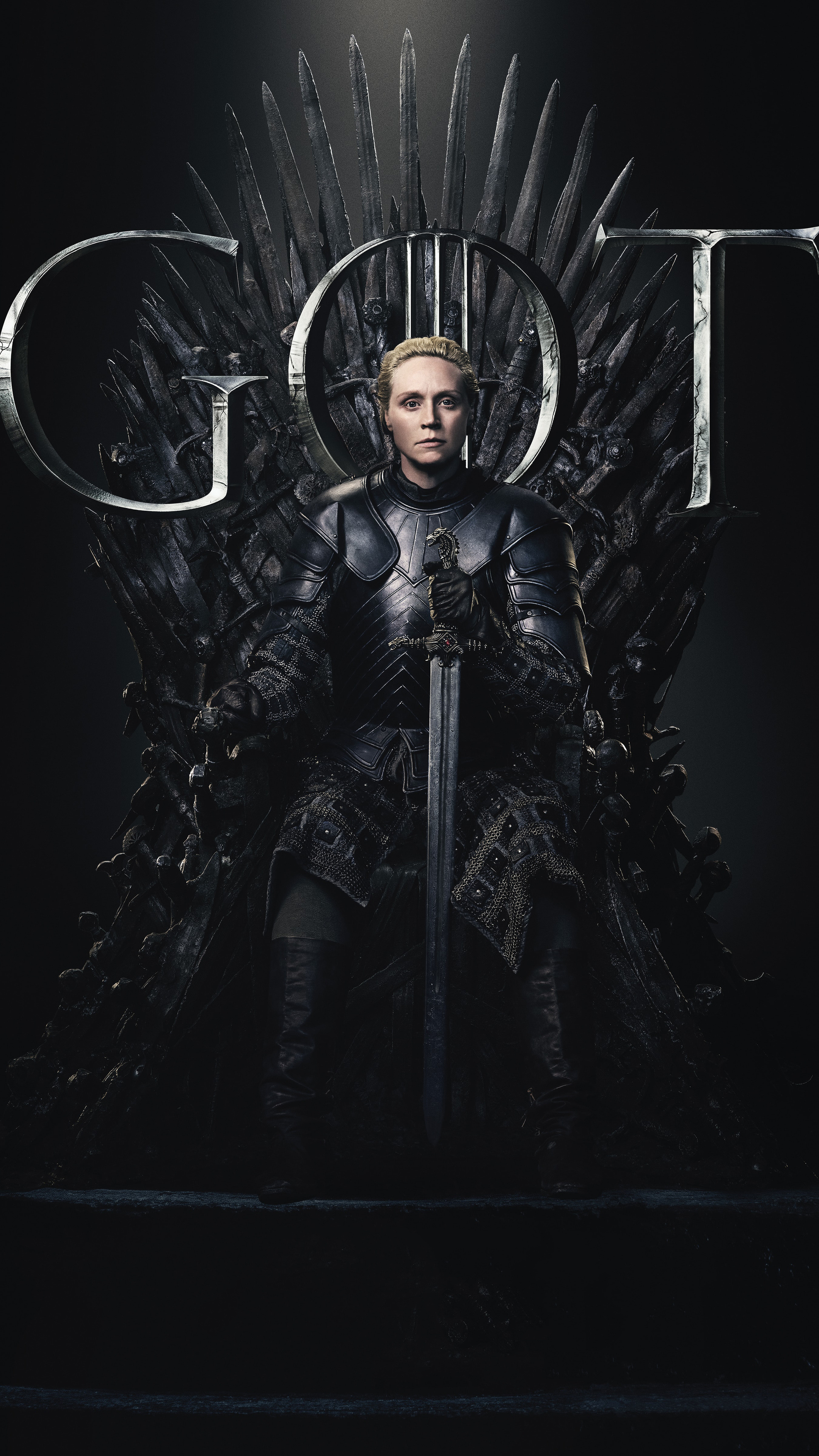 Brienne of Tarth, Game of Thrones, Sony Xperia, HD 4K wallpapers, 2160x3840 4K Handy