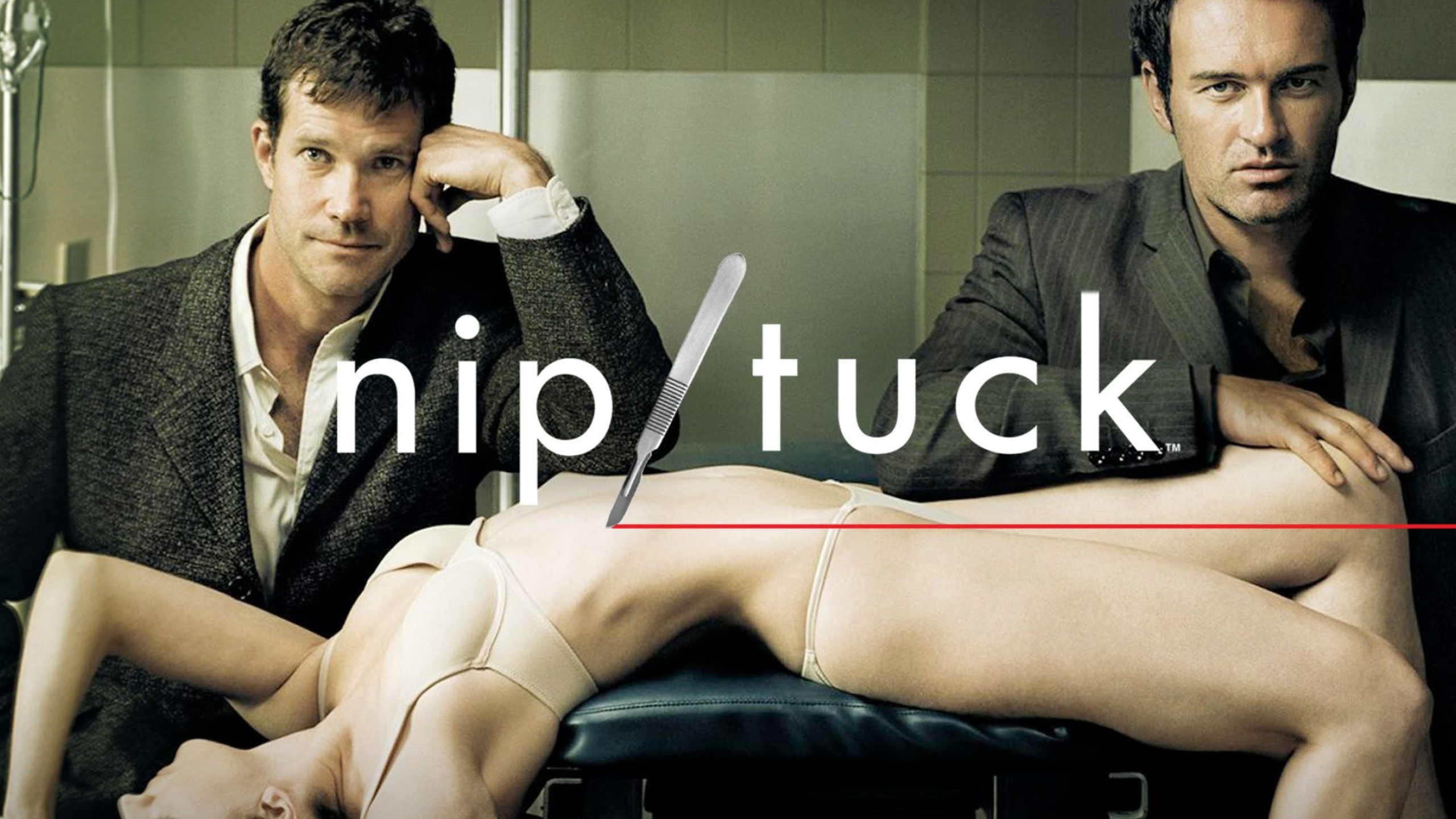 Nip/Tuck (TV Series): The show premiered on July 22, 2003, 100 episodes. 2560x1440 HD Wallpaper.