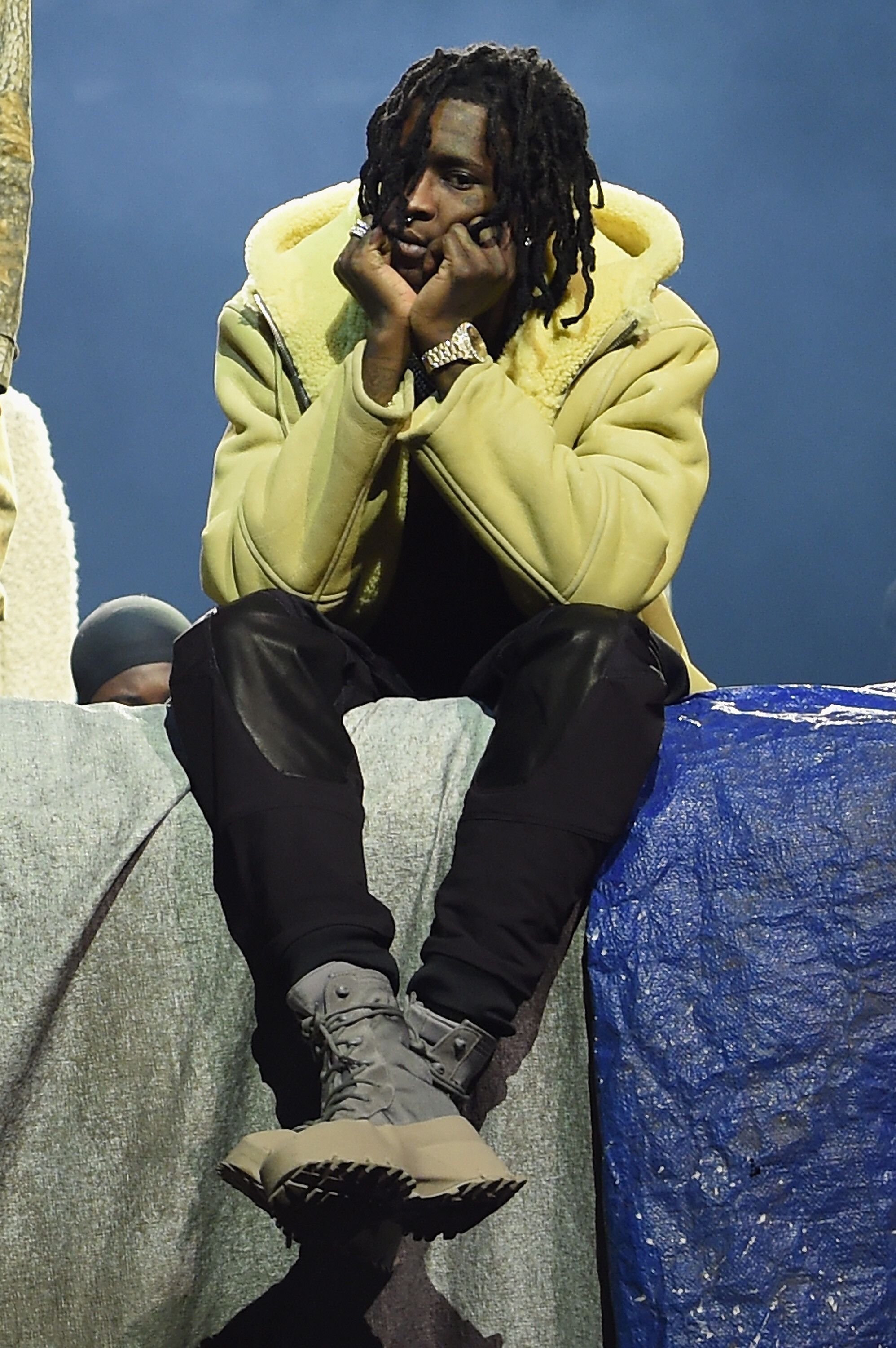Young Thug: Yeezy Season 3 Show at MSG, February 11, 2016, Thugger. 2000x3000 HD Background.