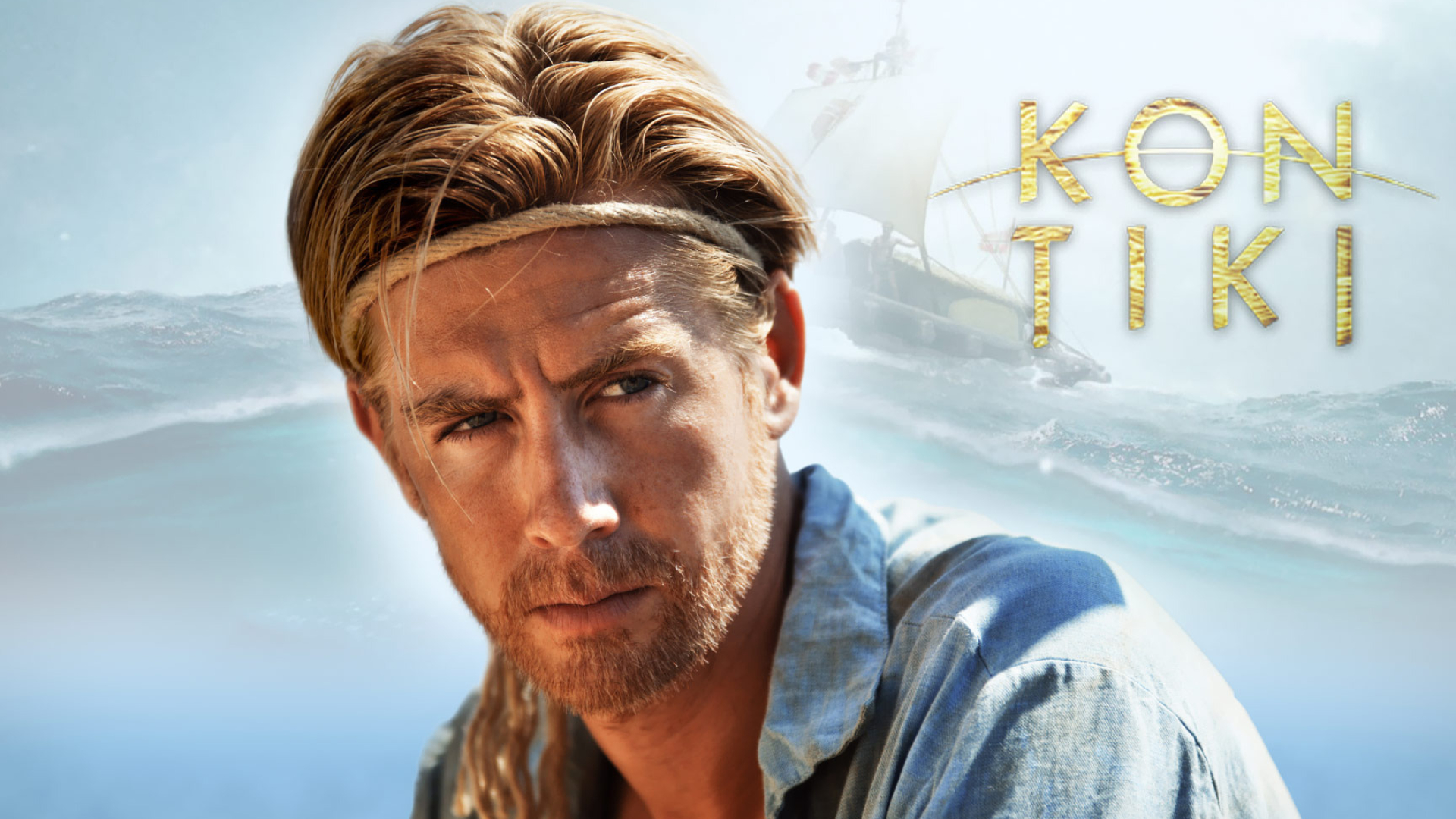 Kon-Tiki (Movie): Thor Heyerdahl, seeks to prove that Polynesia was settled from South America. 1920x1080 Full HD Background.