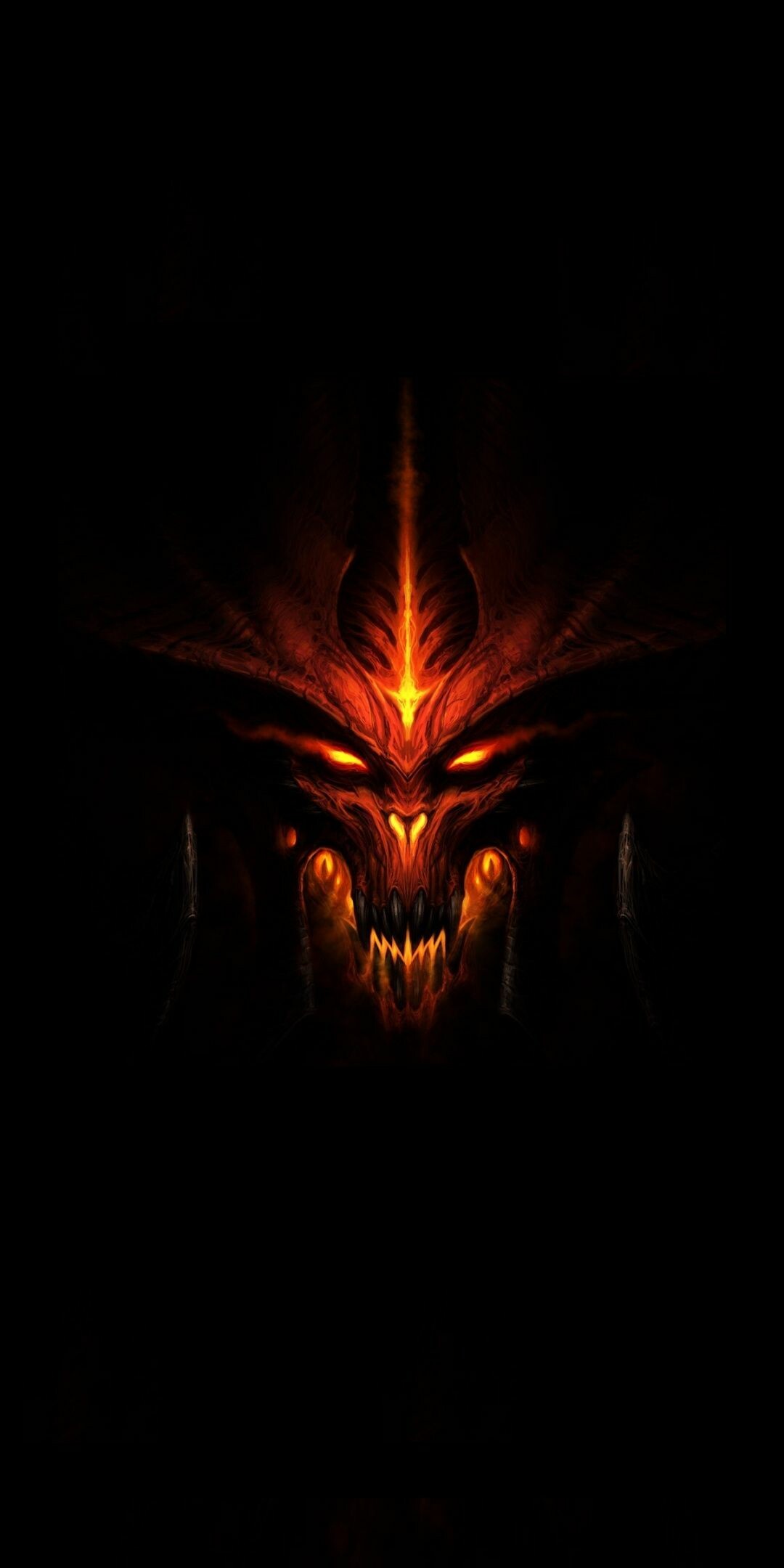 Diablo: The title character of the franchise has been well-received as its overarching antagonist, The action role-playing video game by Blizzard. 1080x2160 HD Wallpaper.