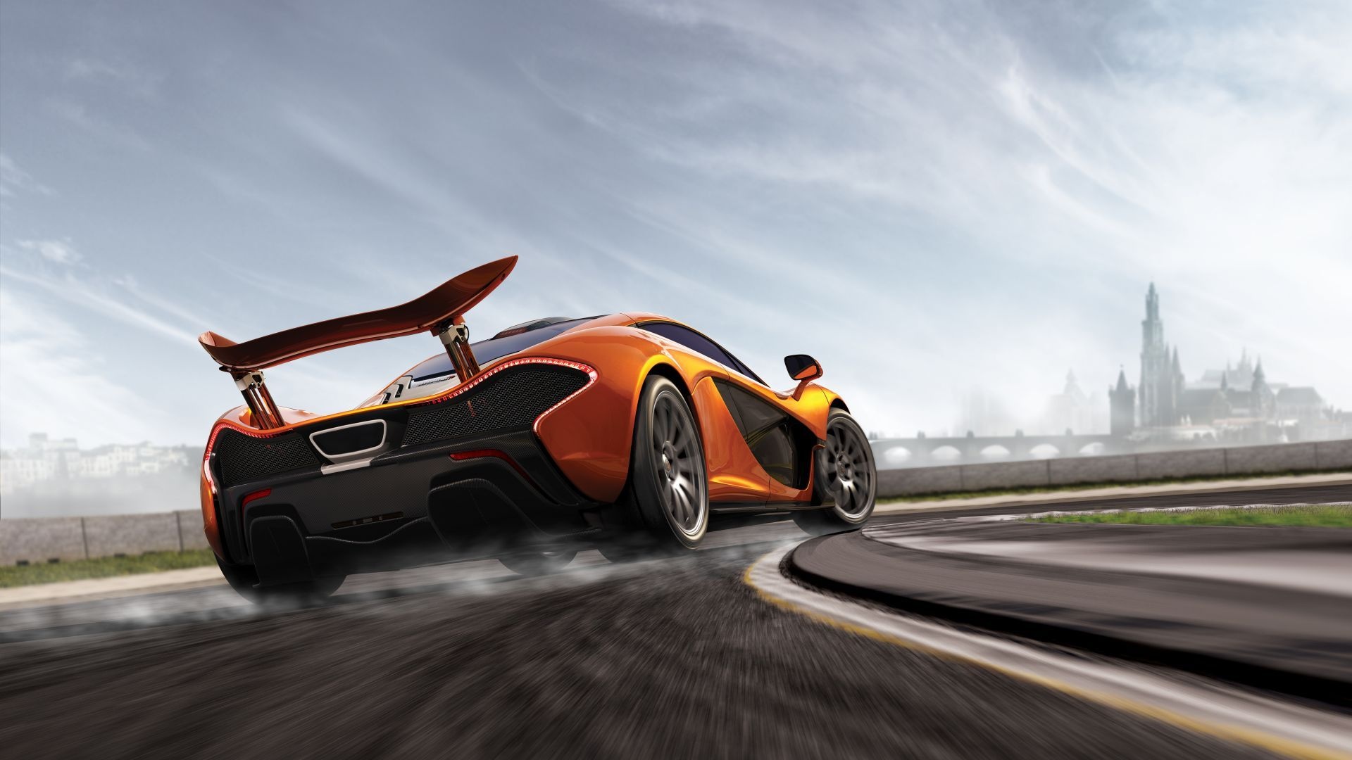 Mclaren P1, Racing car, Forza Motorsport, Speed enthusiasts, 1920x1080 Full HD Desktop
