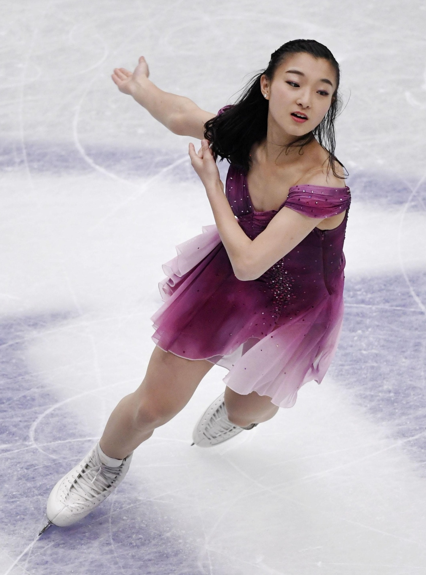 Kaori Sakamoto, Sports expert, Japanese figure skater, World Championships, 1490x2000 HD Phone