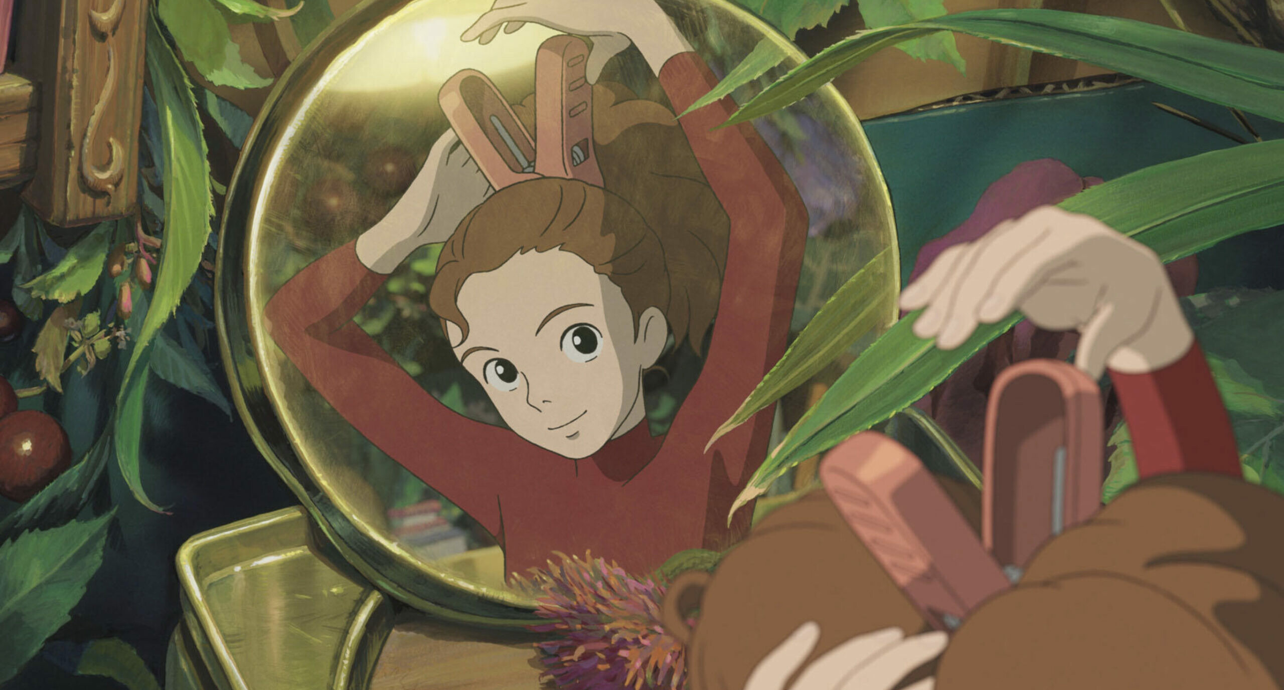 The Secret World of Arrietty: Studio Ghibli, Classic film, Anime. 2560x1380 HD Background.