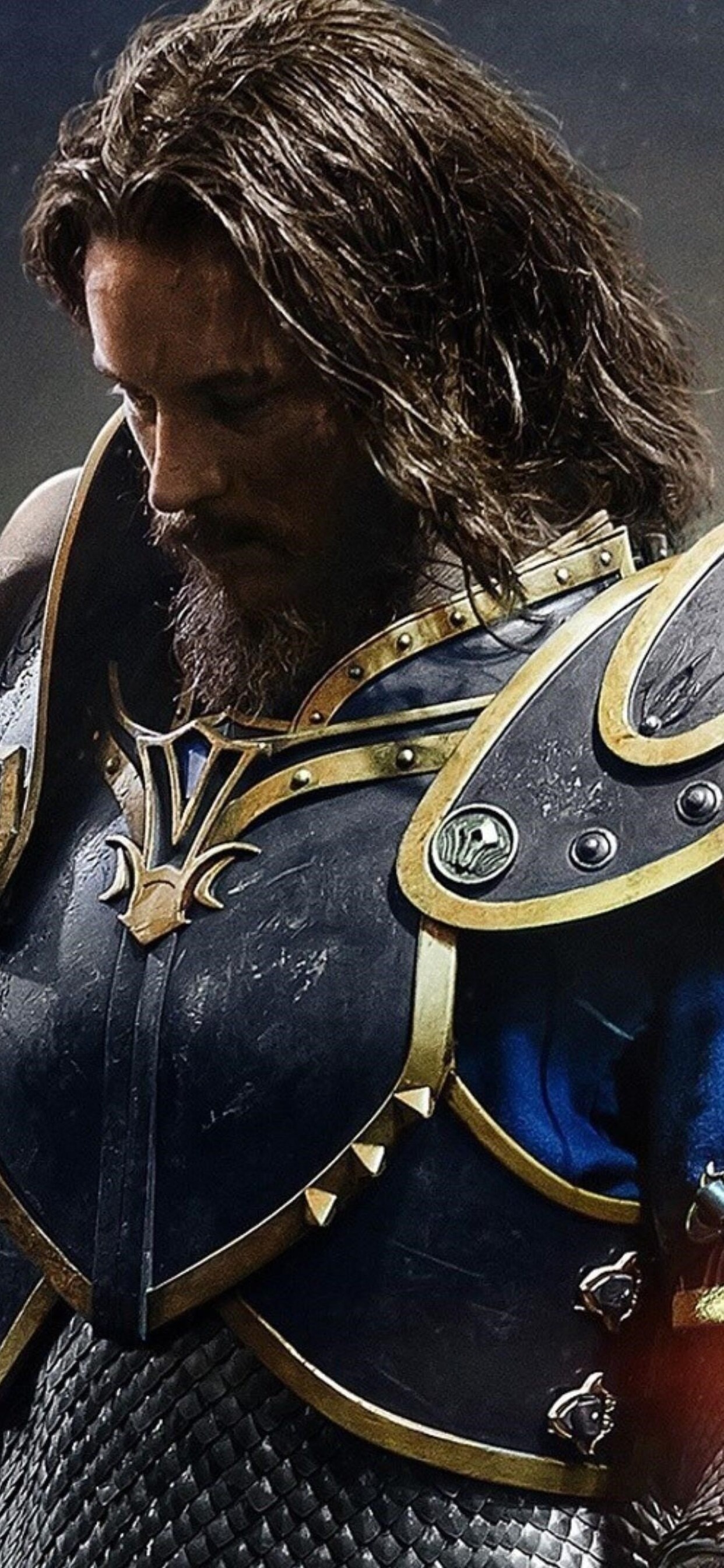 Warcraft (Movie): Anduin Lothar, The highest-grossing video game adaptation at the time. 1250x2690 HD Background.