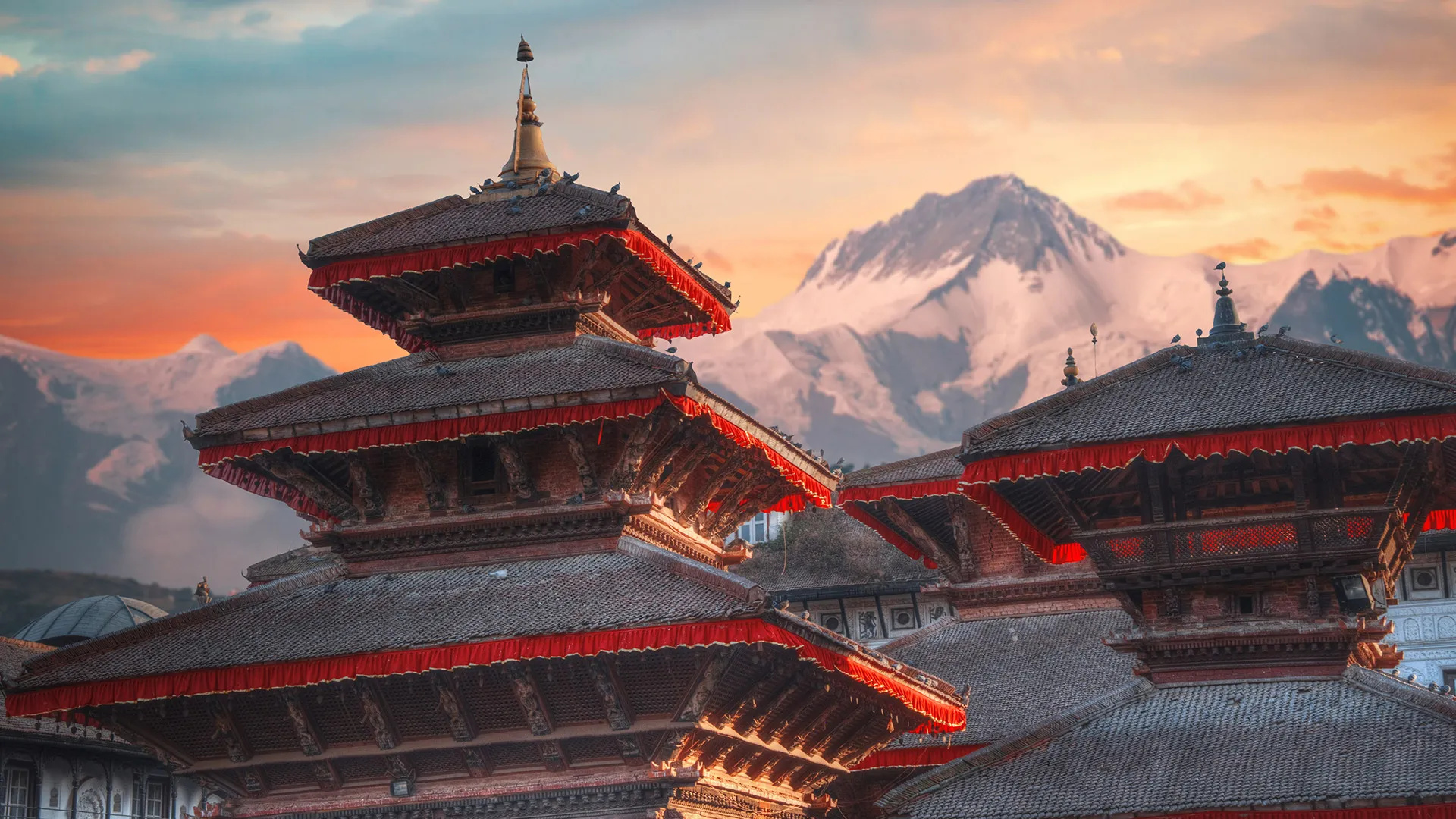 Kathmandu Nepal Travel, Cultural exploration, Gastronomic delights, Vibrant city life, 1920x1080 Full HD Desktop