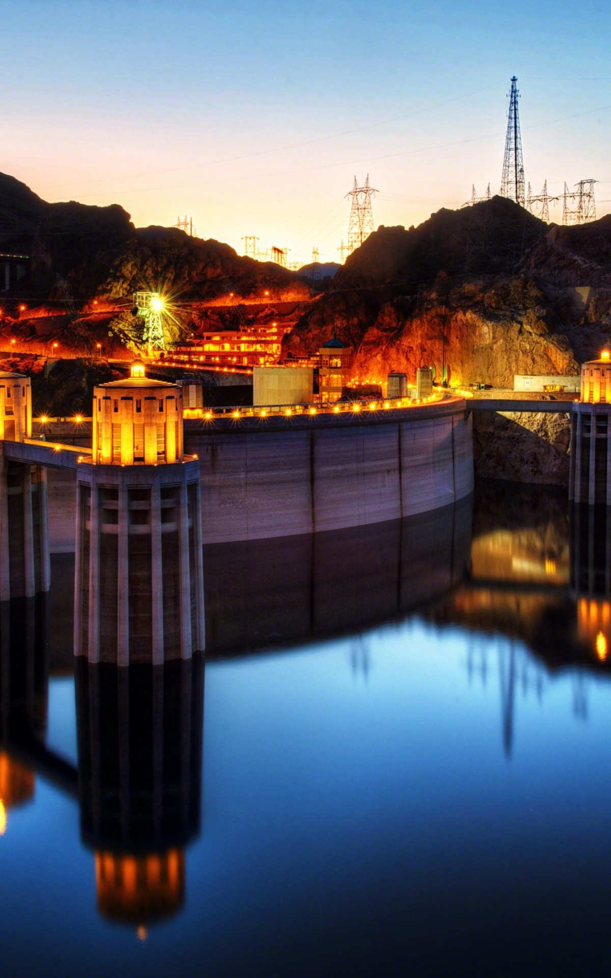 Wallpaper vom Hoover Dam in verschiedenen Auflösungen, 1200x1920 HD Handy