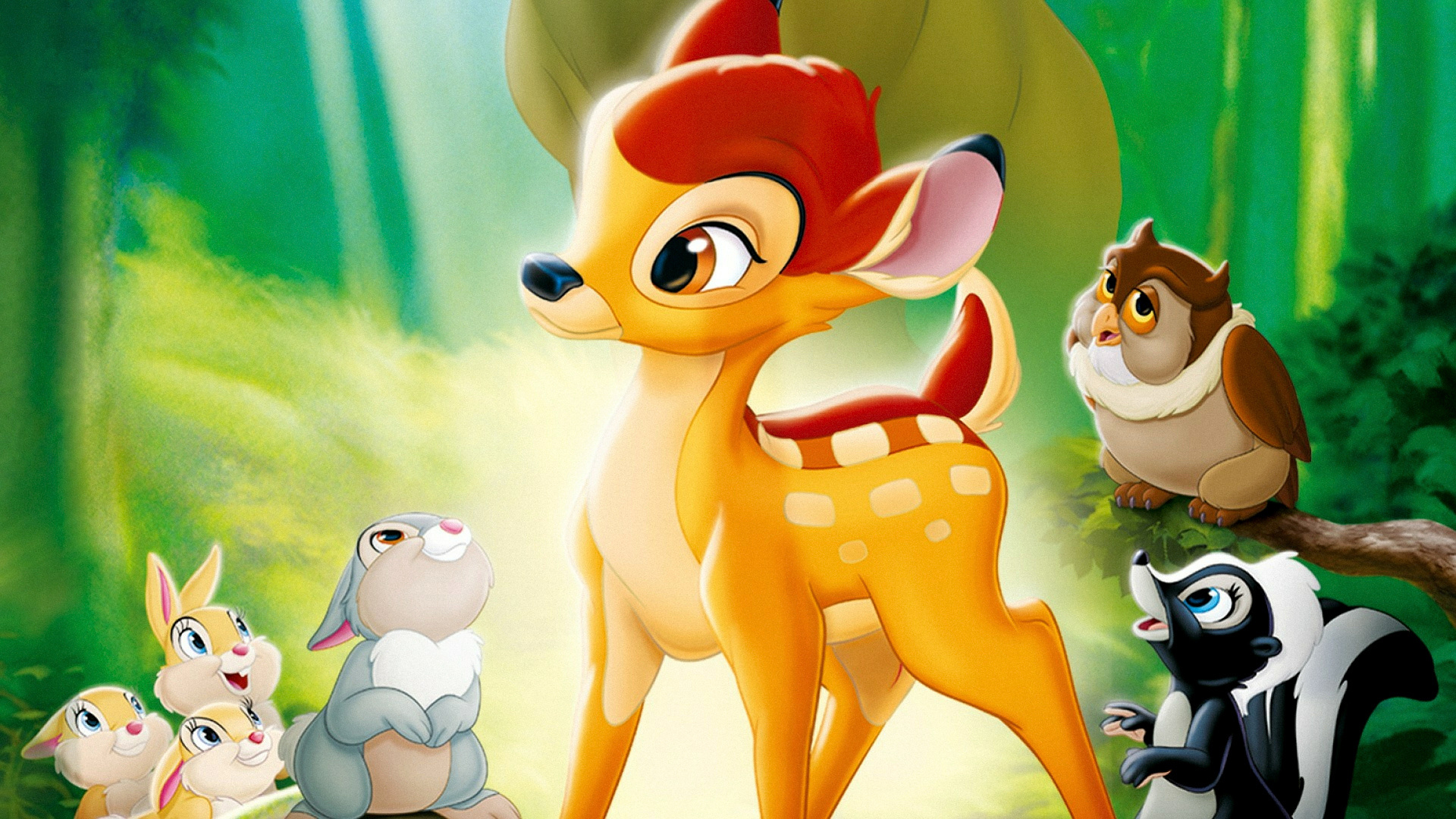 Bambi II movie fanart, Animated sequel, Delightful characters, Artistic representation, 1920x1080 Full HD Desktop