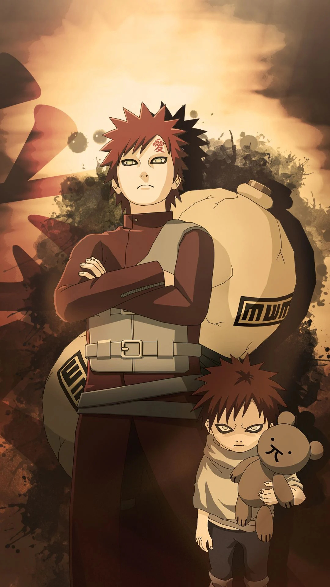 Gaara, Gaara and Naruto wallpapers, Anime backgrounds, 1080x1920 Full HD Handy
