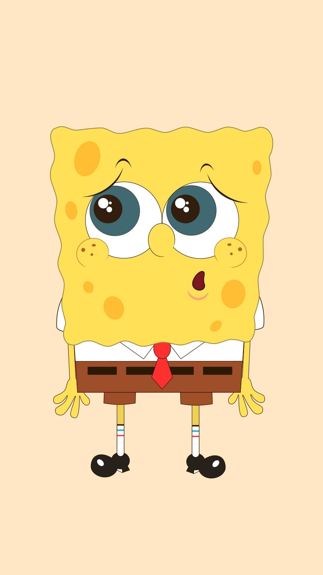 Cute SpongeBob wallpapers, Adorable character moments, 1080x1920 Full HD Phone