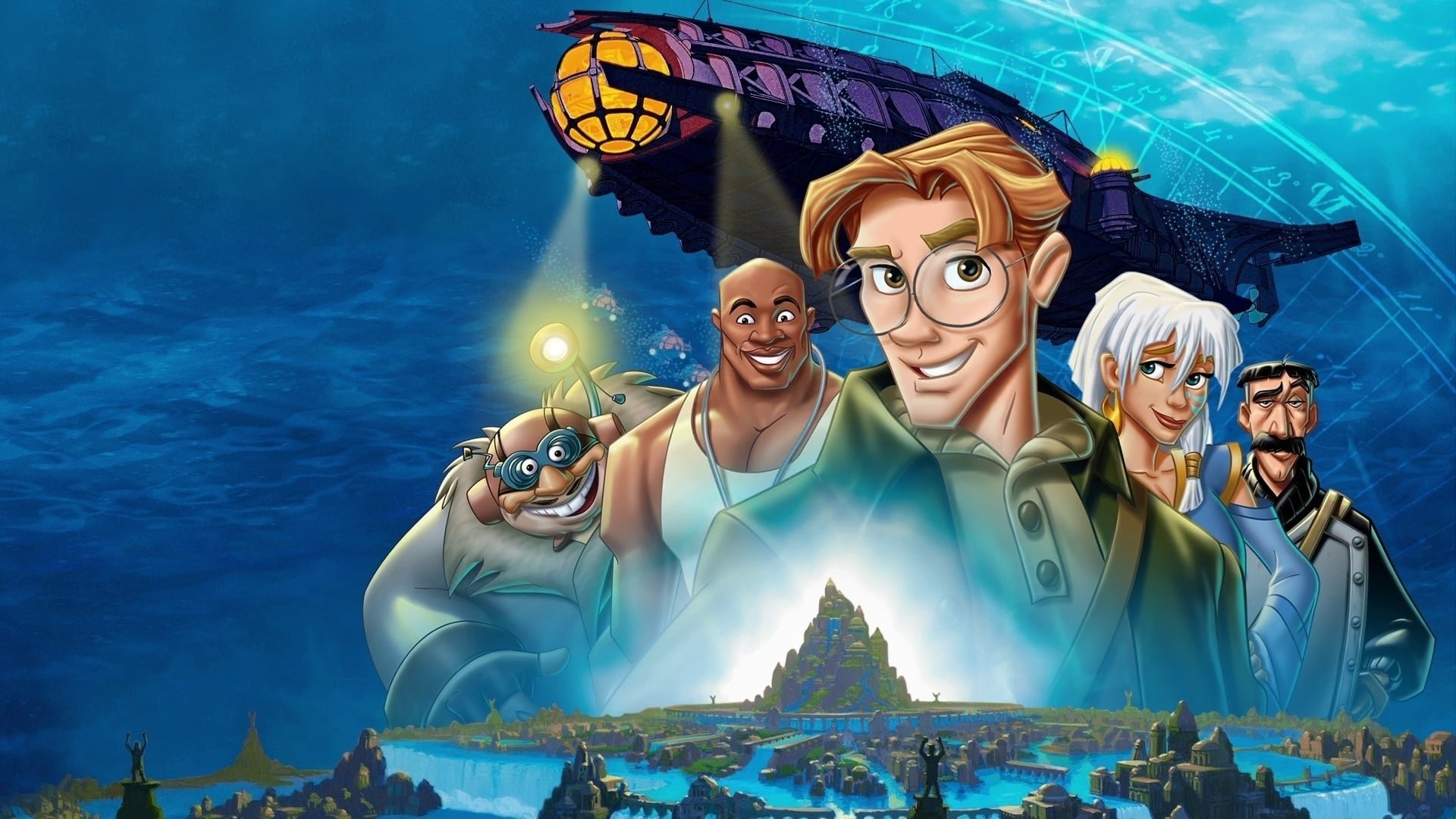 Atlantis: The Lost Empire, Animation, HD wallpaper, Background image, 1920x1080 Full HD Desktop