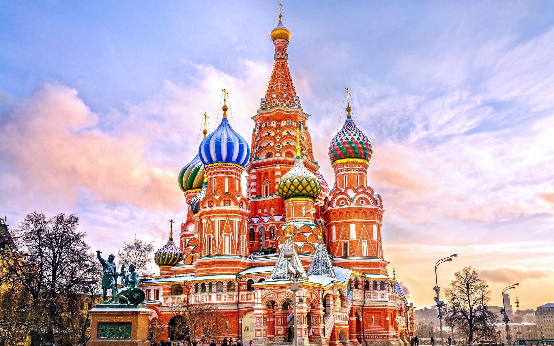Saint Basil's, Travels, Landmarks of Moscow, 1920x1200 HD Desktop