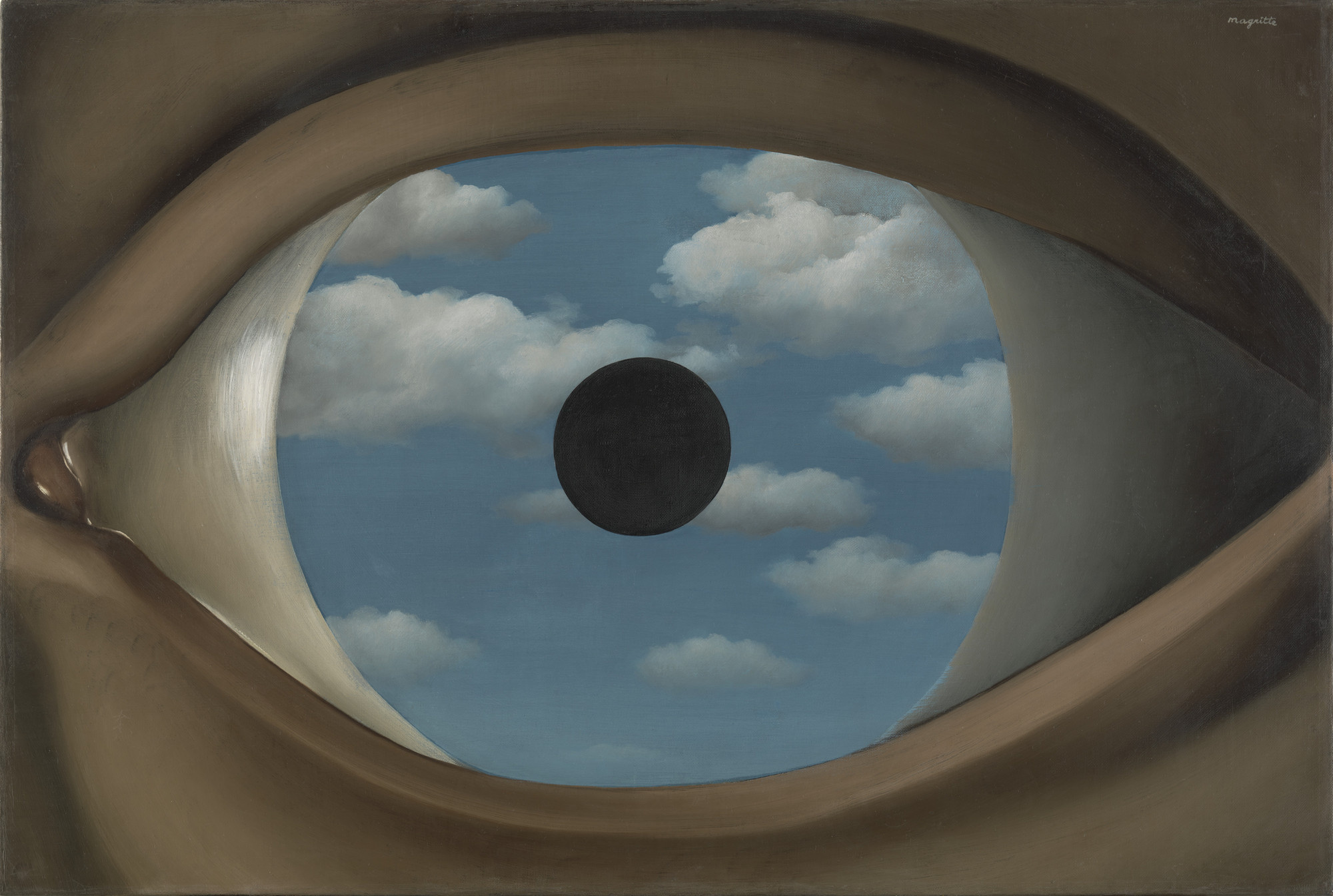 Ren Magritte, Surrealist masterpieces, Optical illusion, Conceptual art, 2000x1350 HD Desktop