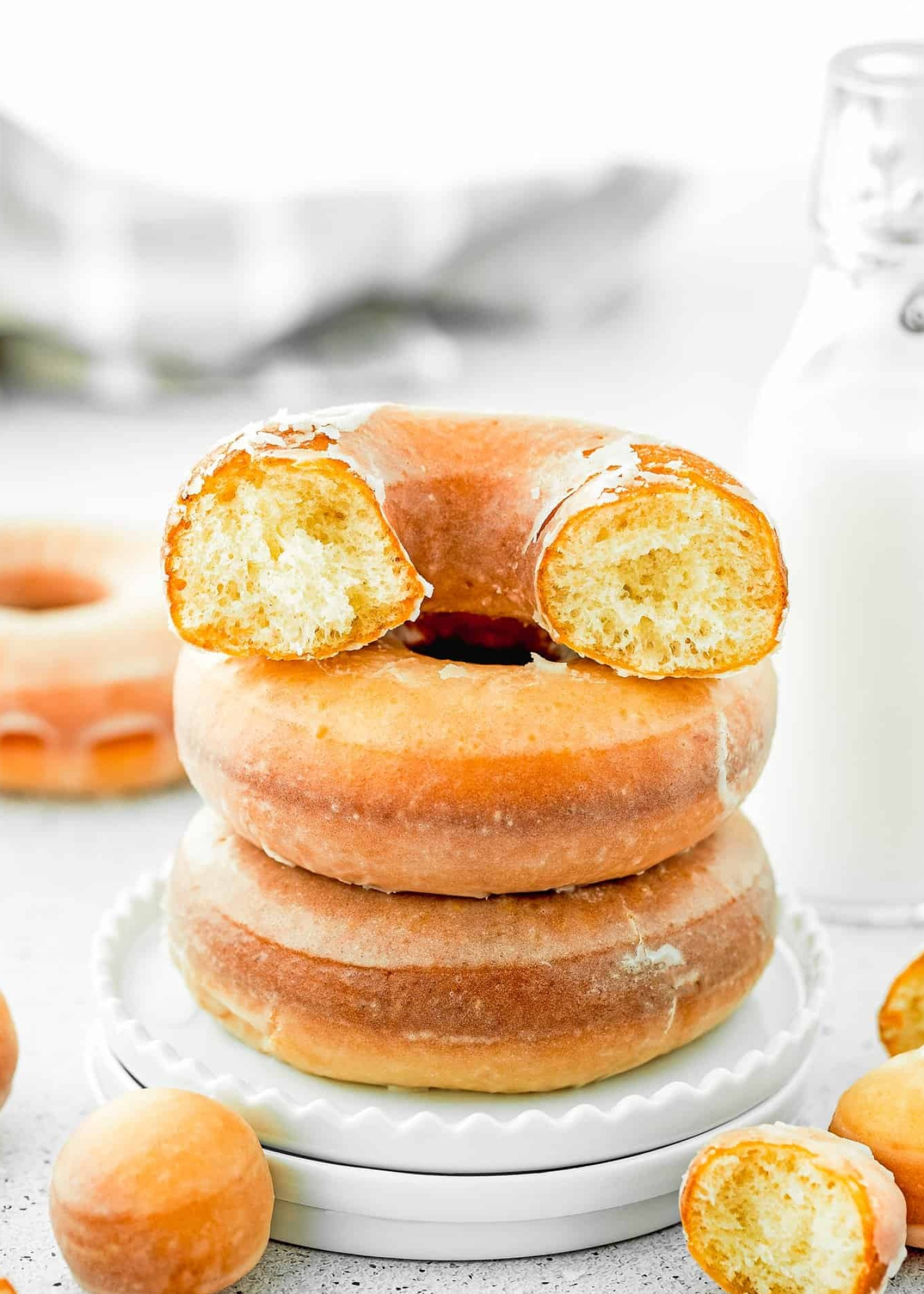 Donut: Recognized as a circular pastry with a hole in the middle. 1500x2100 HD Wallpaper.
