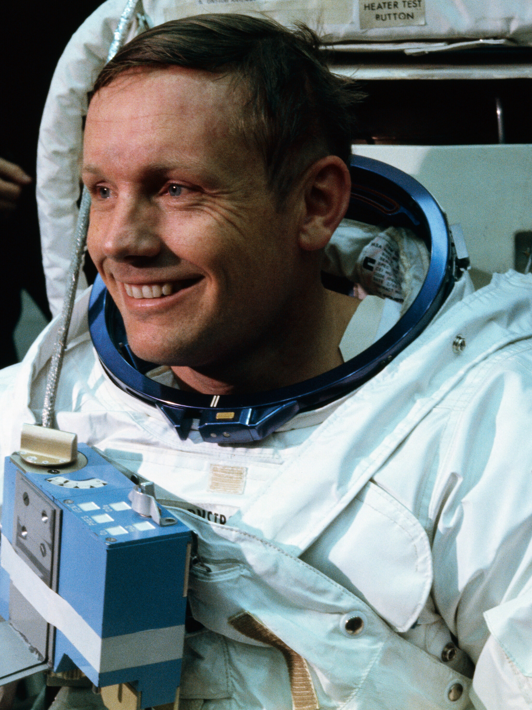 Neil Armstrong: An American astronaut who became the first human to walk on the moon, 1969. 2050x2740 HD Wallpaper.