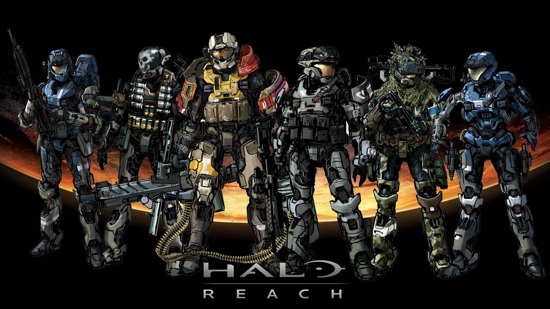 Halo: Reach gaming, Power of the Covenant, Reach Massacre, Humanity's last stand, 1920x1080 Full HD Desktop