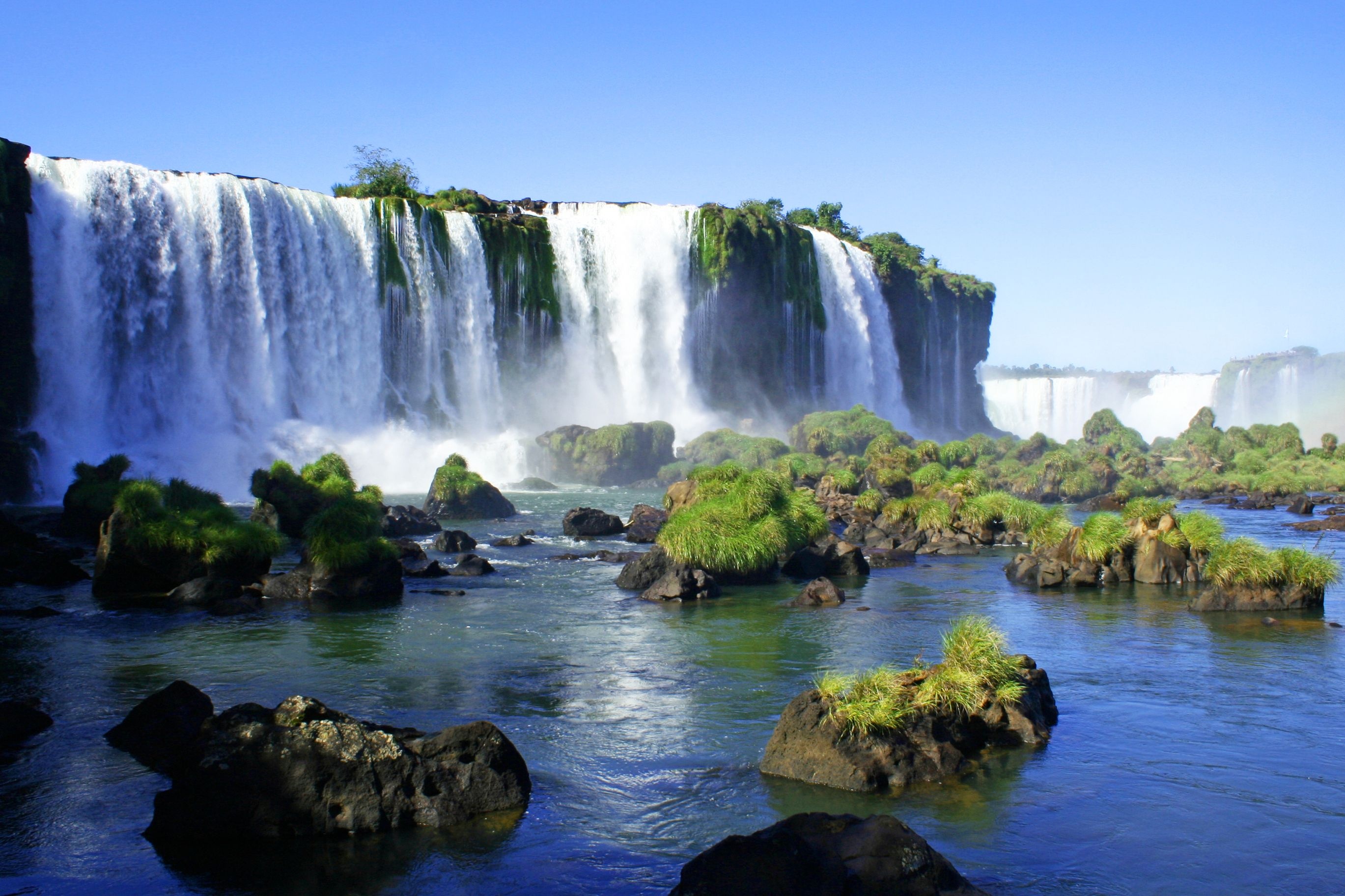 Iguazu National Park, Majestic waterfalls, Natural wonder, Breathtaking views, 2740x1830 HD Desktop