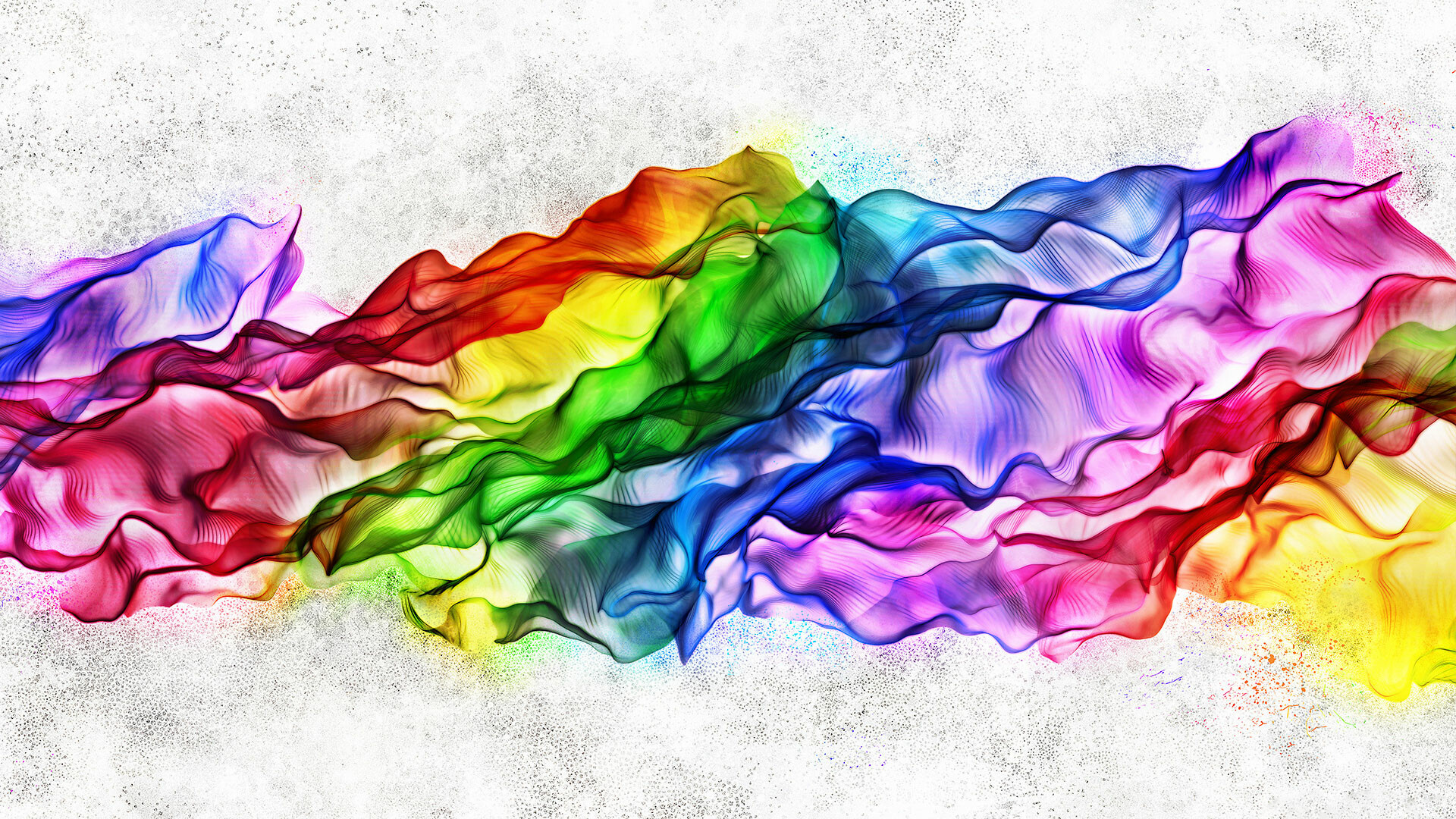 Rainbow Colors: A pictorial representation of an idea, Pattern. 1920x1080 Full HD Wallpaper.