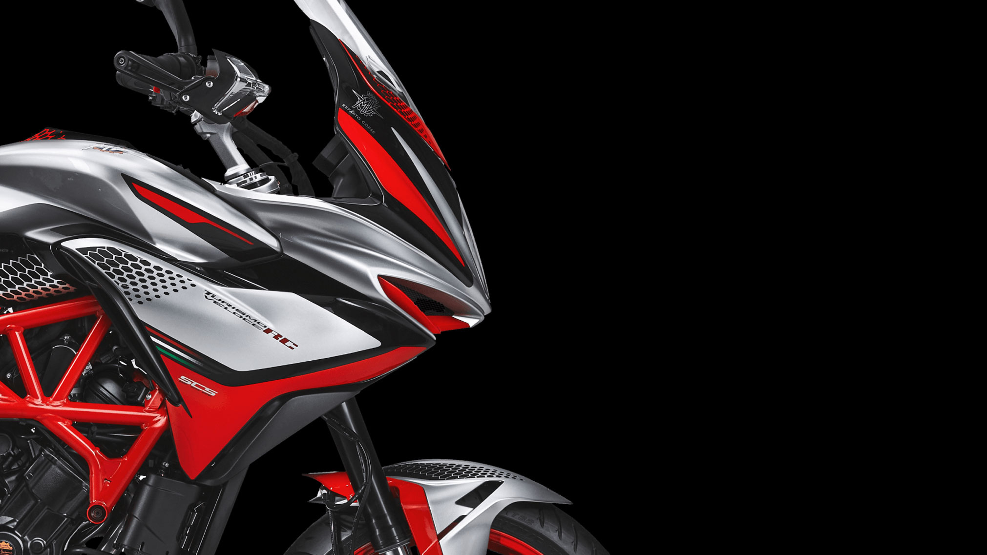 MV Agusta Turismo Veloce RC SCS, Guide total motorcycle, 2030x1140 HD Desktop
